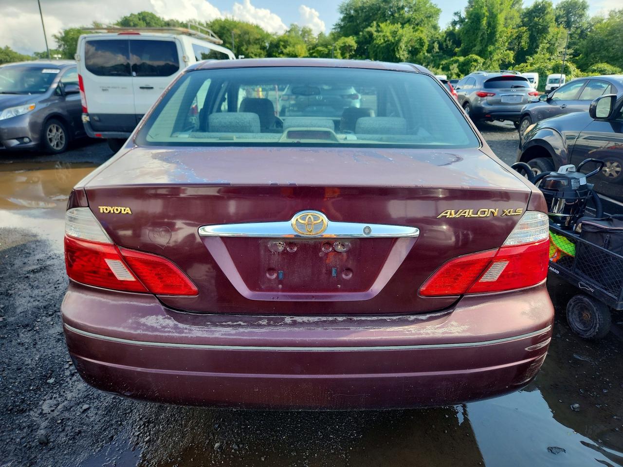 2004 Toyota Avalon Xls Red vin: 4T1BF28B44U363114