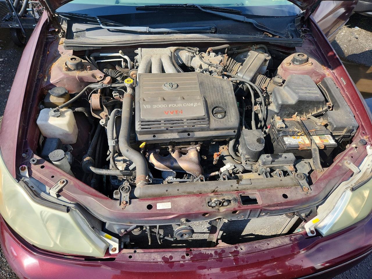 2004 Toyota Avalon Xls Red vin: 4T1BF28B44U363114