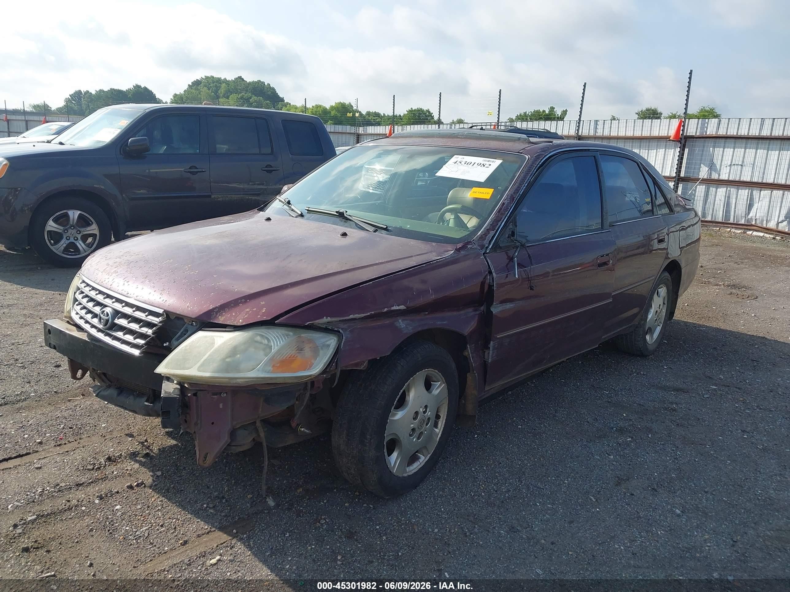 2004 Toyota Avalon Xls Maroon vin: 4T1BF28B44U374260
