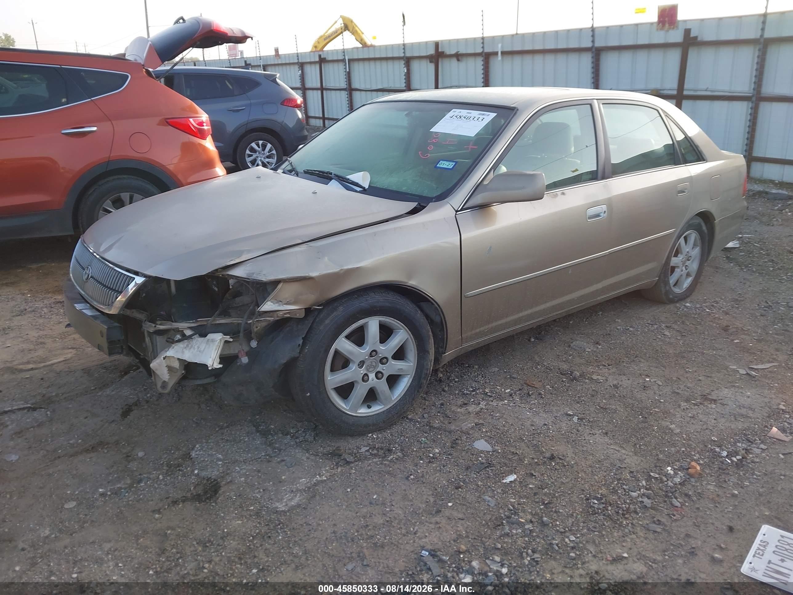 2000 Toyota Avalon Xls Gold vin: 4T1BF28B4YU009700