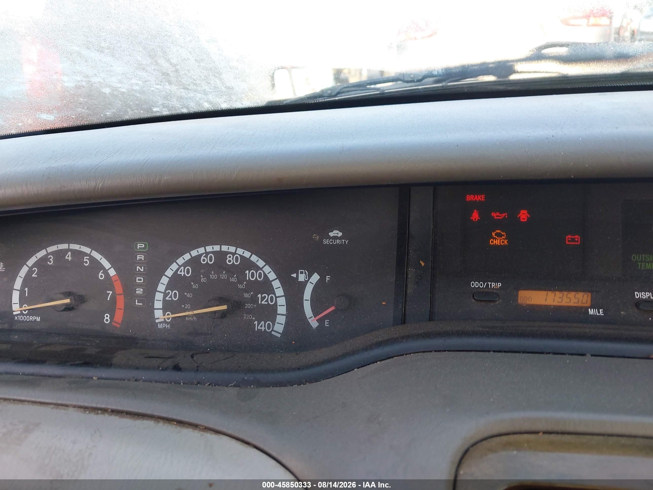 2000 Toyota Avalon Xls Gold vin: 4T1BF28B4YU009700