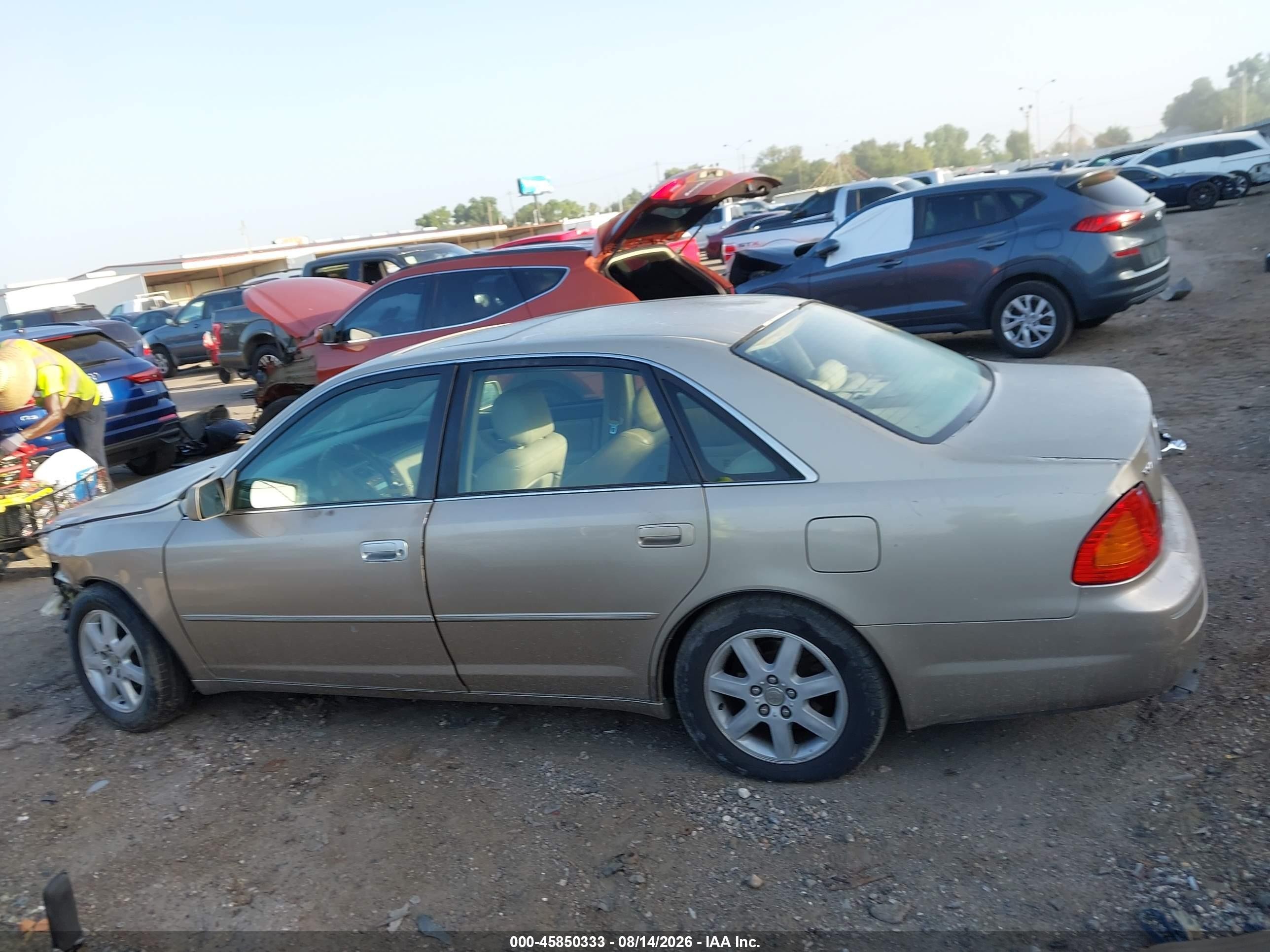 2000 Toyota Avalon Xls Gold vin: 4T1BF28B4YU009700