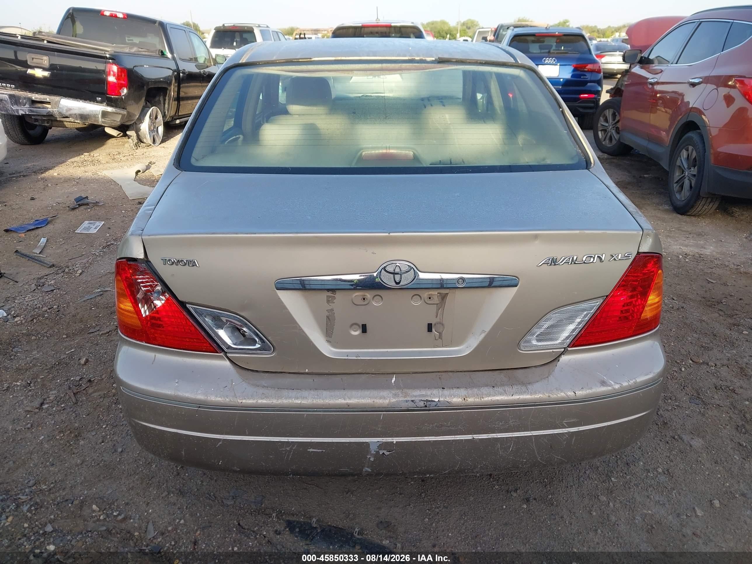2000 Toyota Avalon Xls Gold vin: 4T1BF28B4YU009700