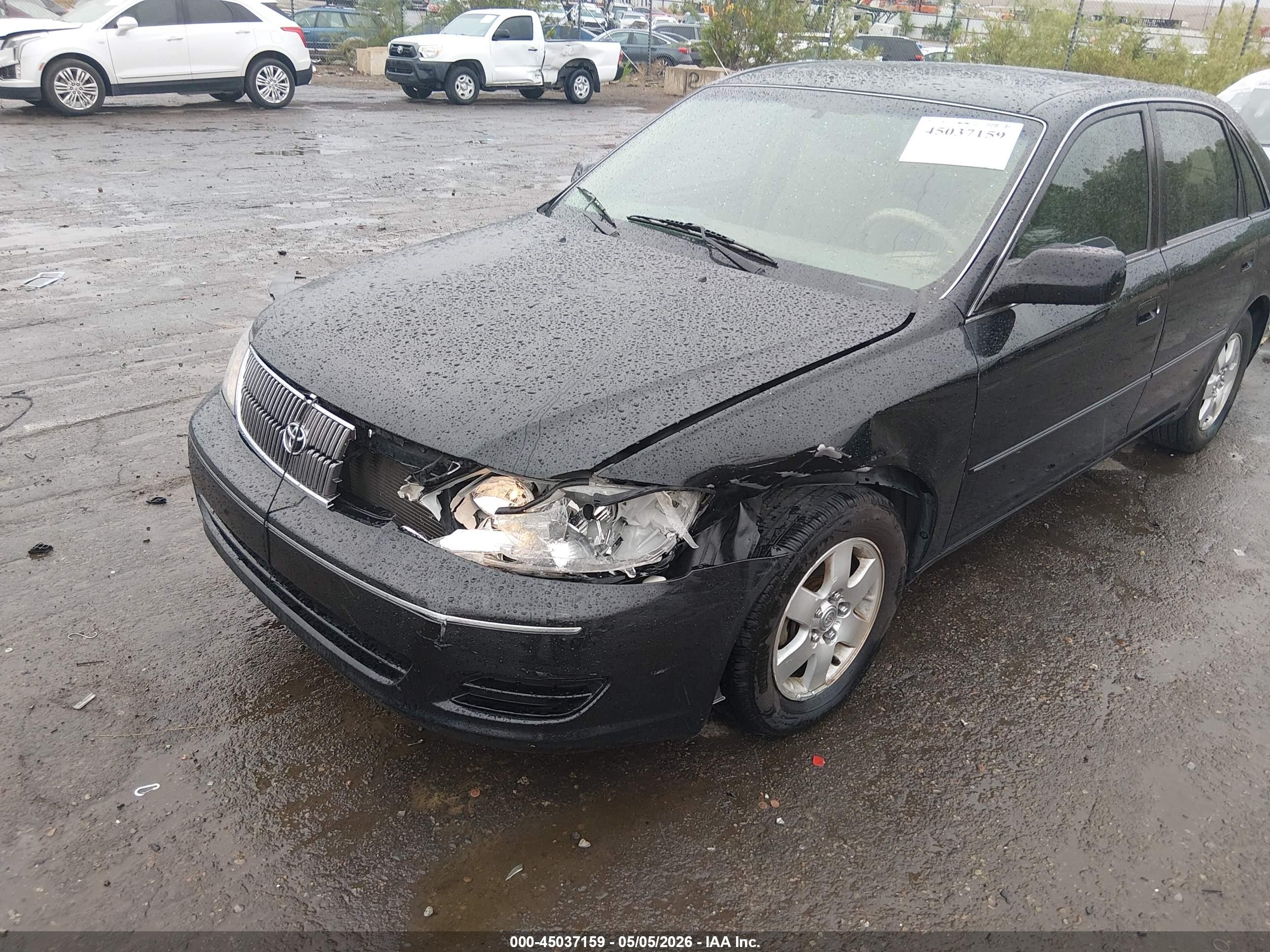 2000 Toyota Avalon Xl Black vin: 4T1BF28B4YU047475