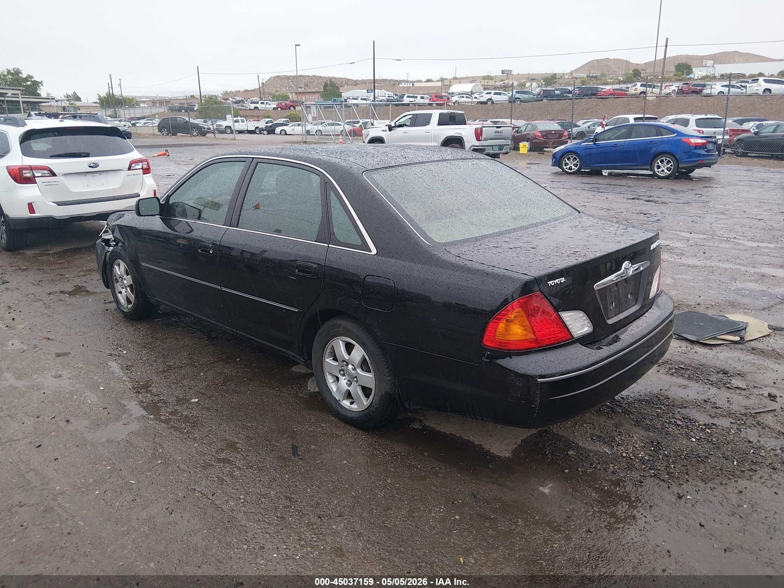 2000 Toyota Avalon Xl Black vin: 4T1BF28B4YU047475