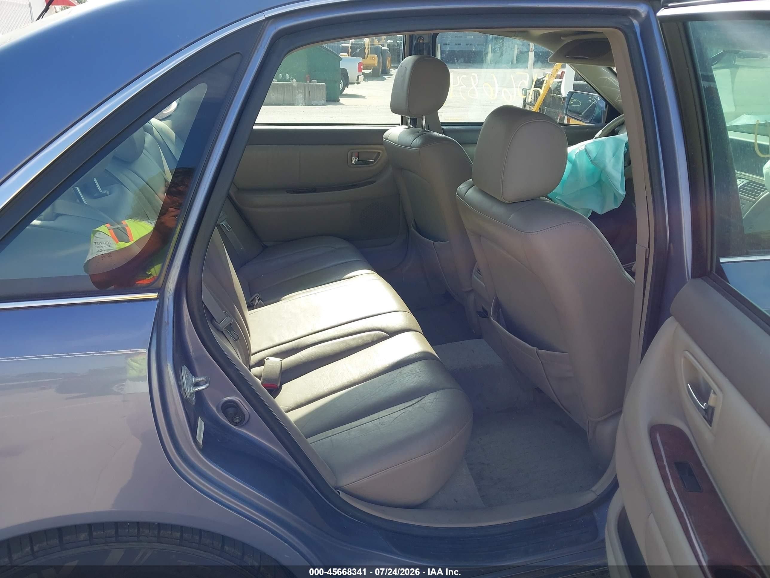 2000 Toyota Avalon Xls Light Blue vin: 4T1BF28B4YU049372
