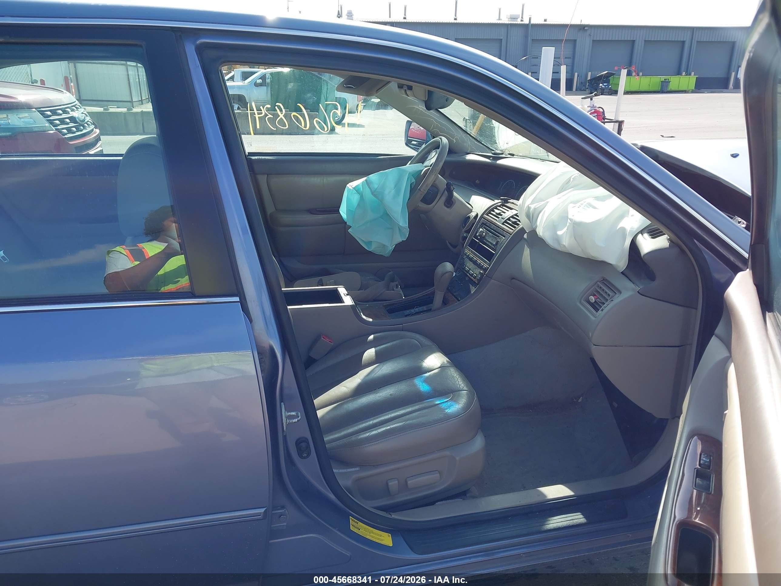 2000 Toyota Avalon Xls Light Blue vin: 4T1BF28B4YU049372