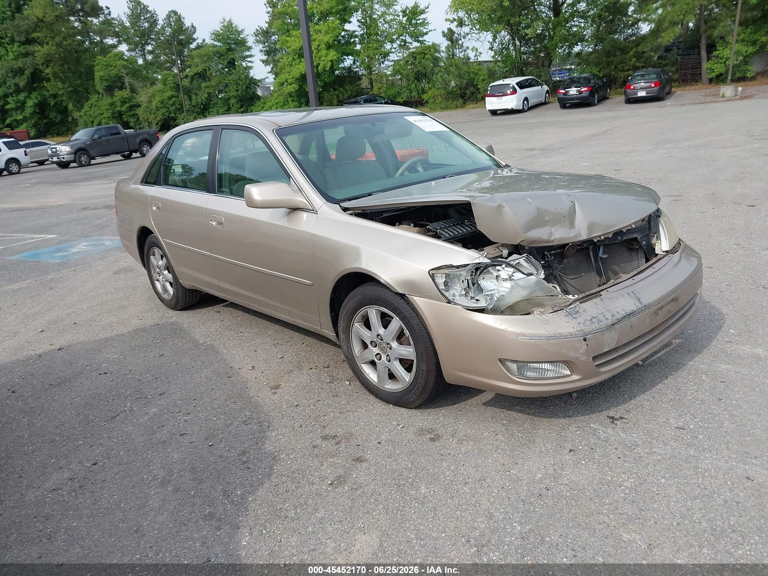 2000 Toyota Avalon Xls Champagne vin: 4T1BF28B4YU082470