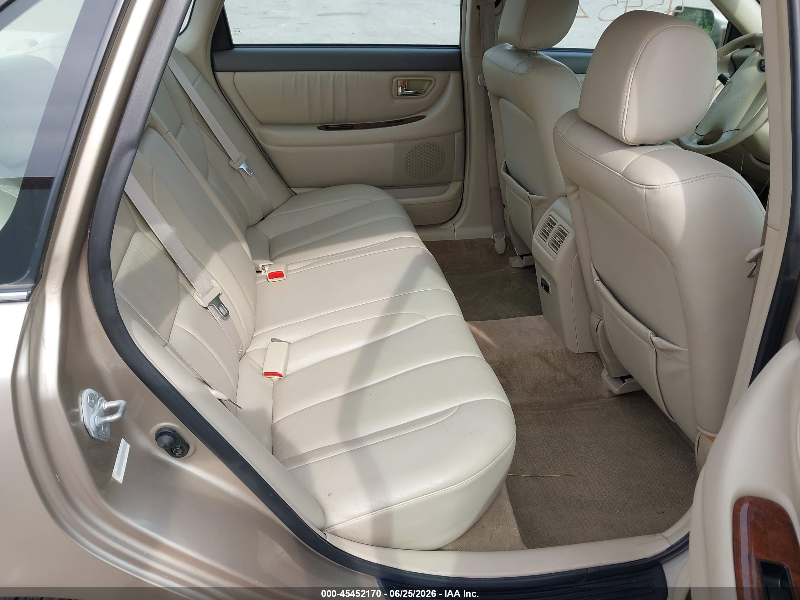 2000 Toyota Avalon Xls Champagne vin: 4T1BF28B4YU082470