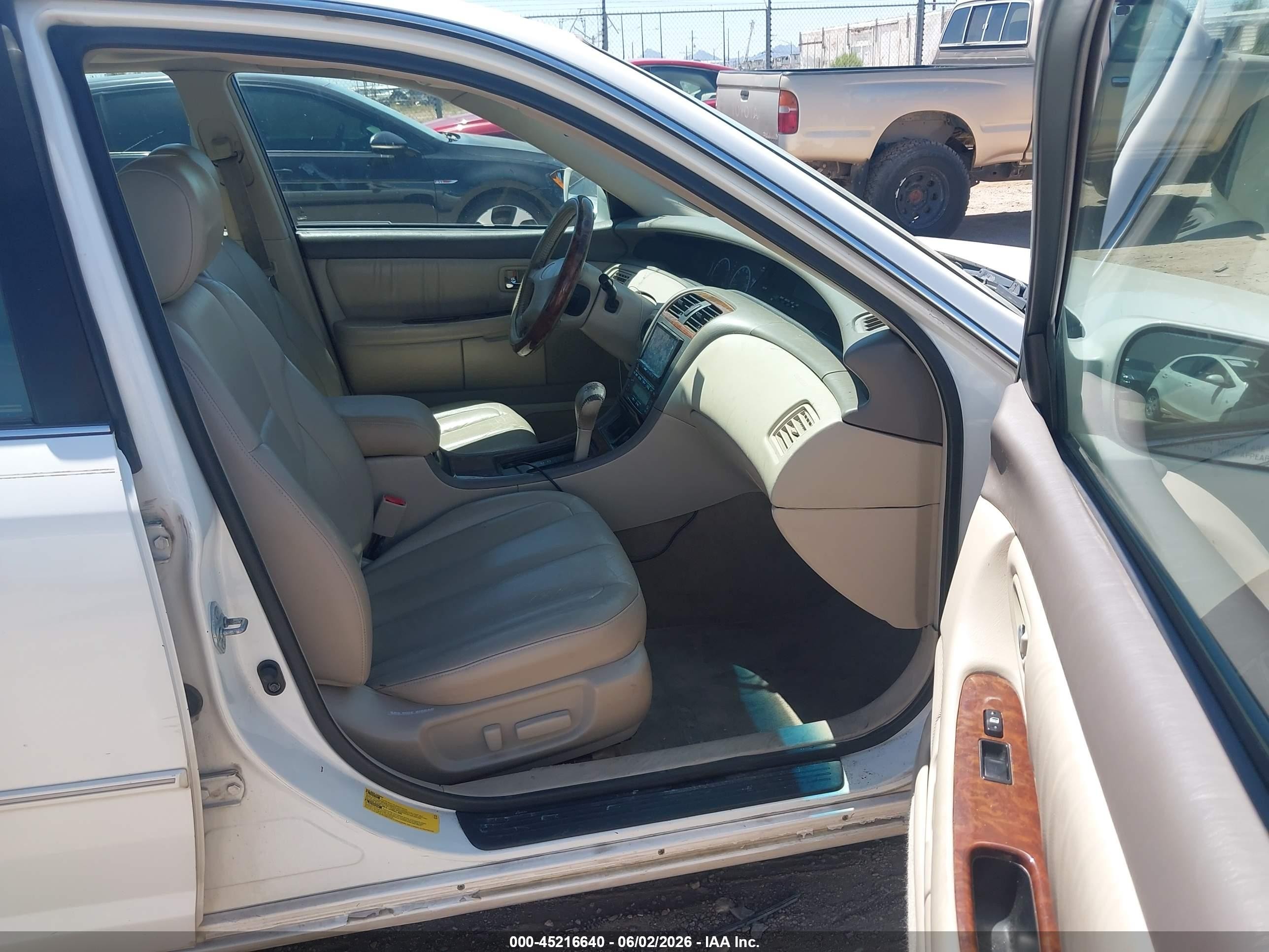 2001 Toyota Avalon Xls White vin: 4T1BF28B51U121525