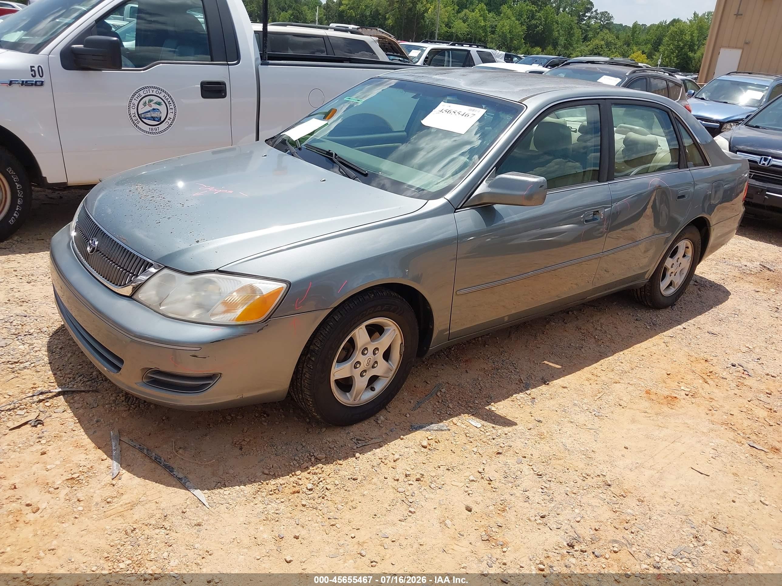 2001 Toyota Avalon Xl Light Blue vin: 4T1BF28B51U149096