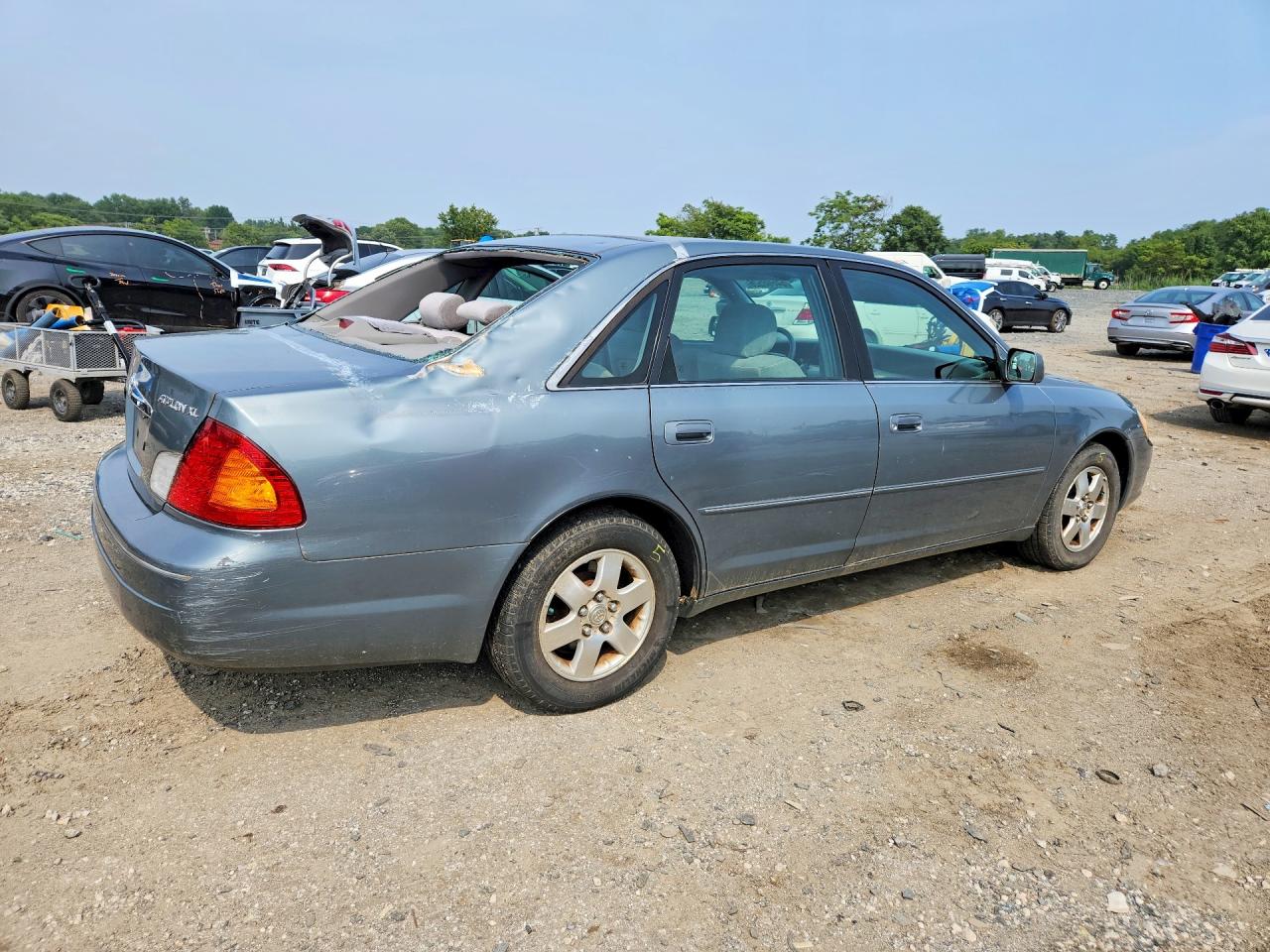 2001 Toyota Avalon Xl Gray vin: 4T1BF28B51U159157