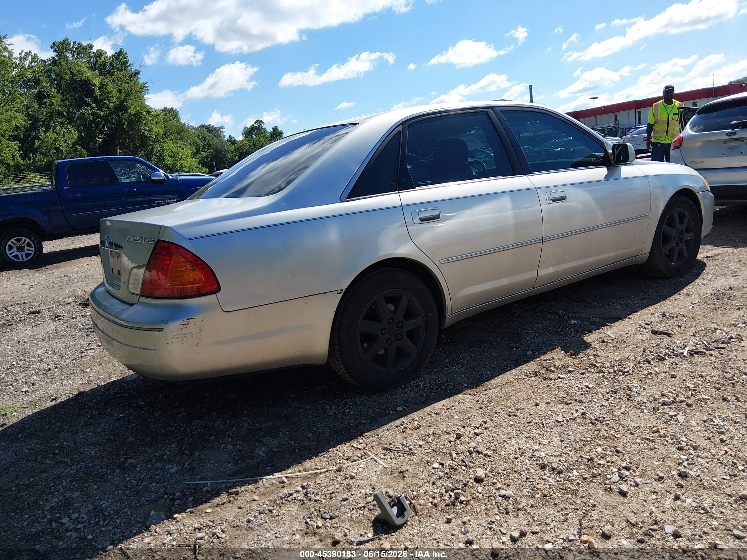 2001 Toyota Avalon Xls Silver vin: 4T1BF28B51U178968