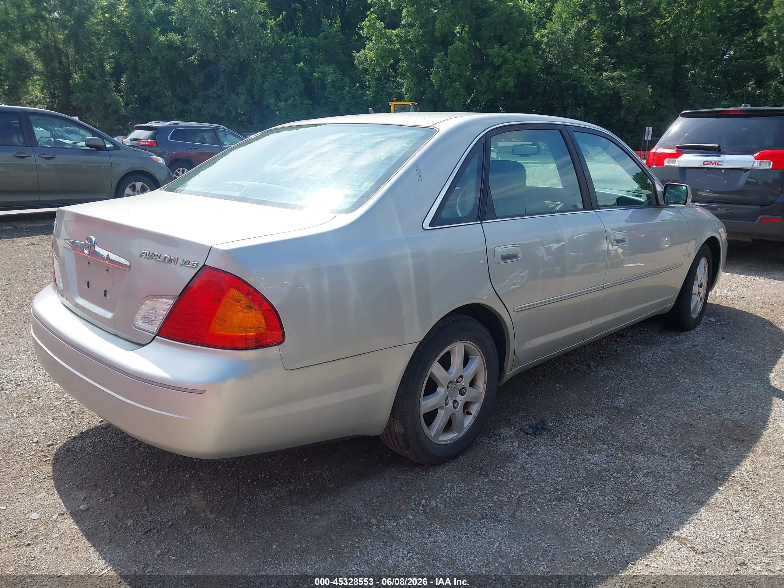 2001 Toyota Avalon Xls Silver vin: 4T1BF28B51U179909