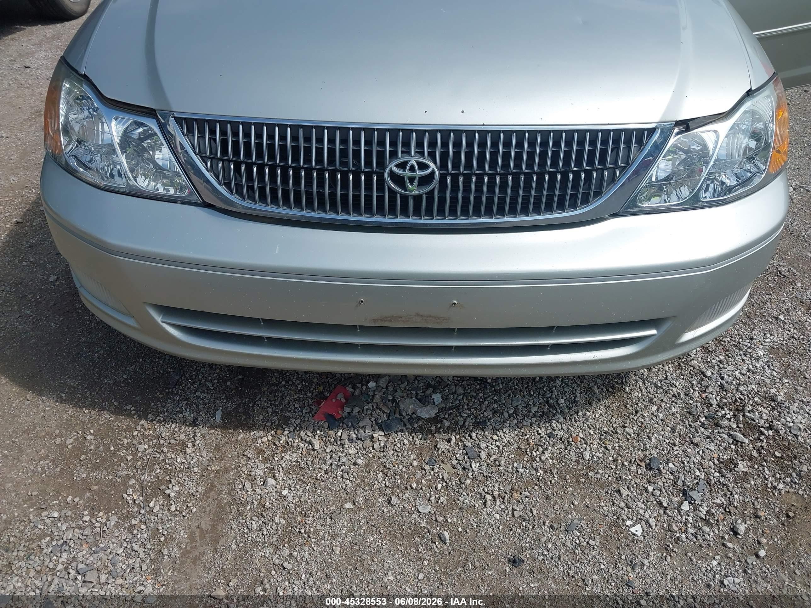 2001 Toyota Avalon Xls Silver vin: 4T1BF28B51U179909