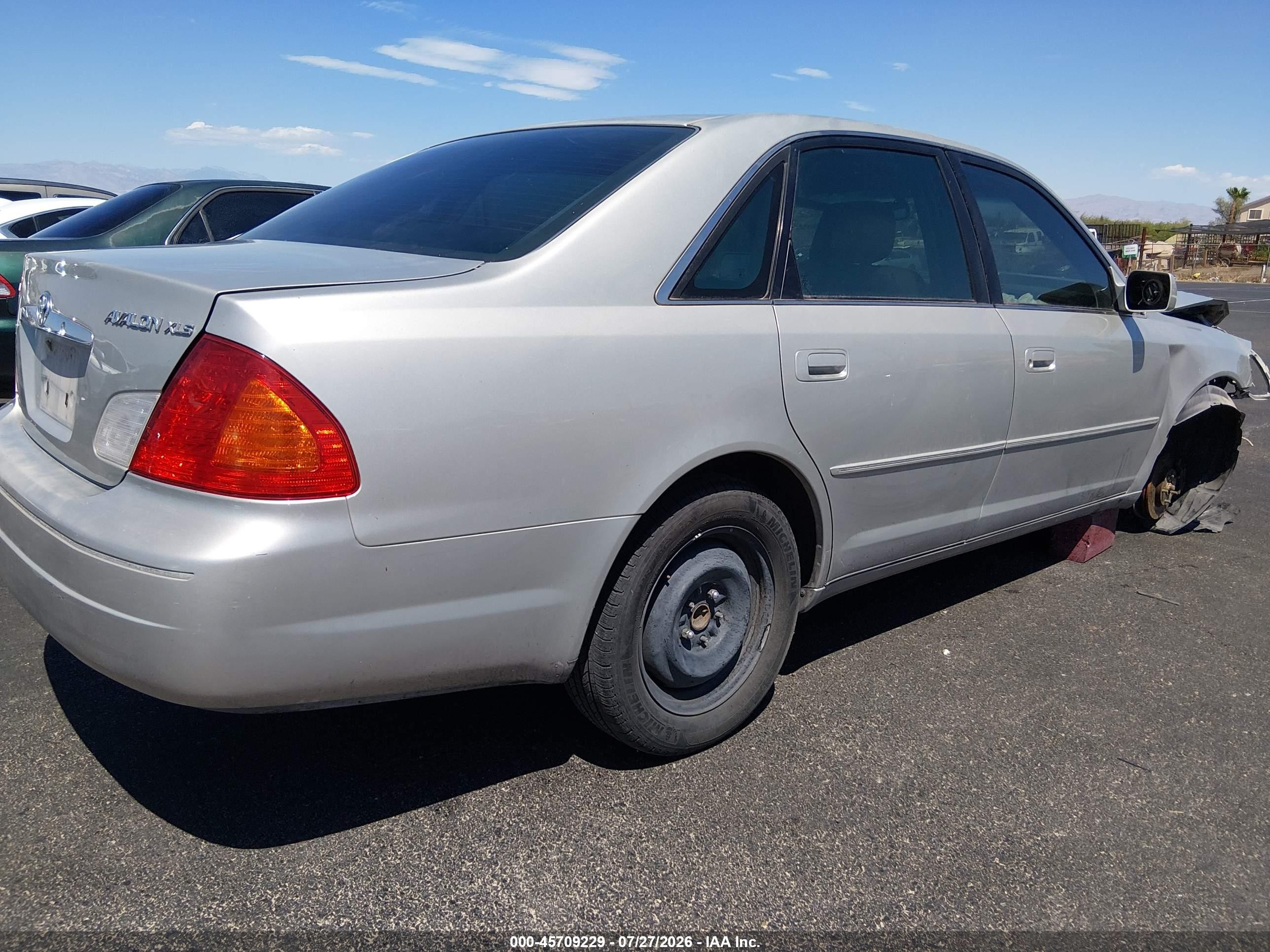 2002 Toyota Avalon Xls Silver vin: 4T1BF28B52U209430