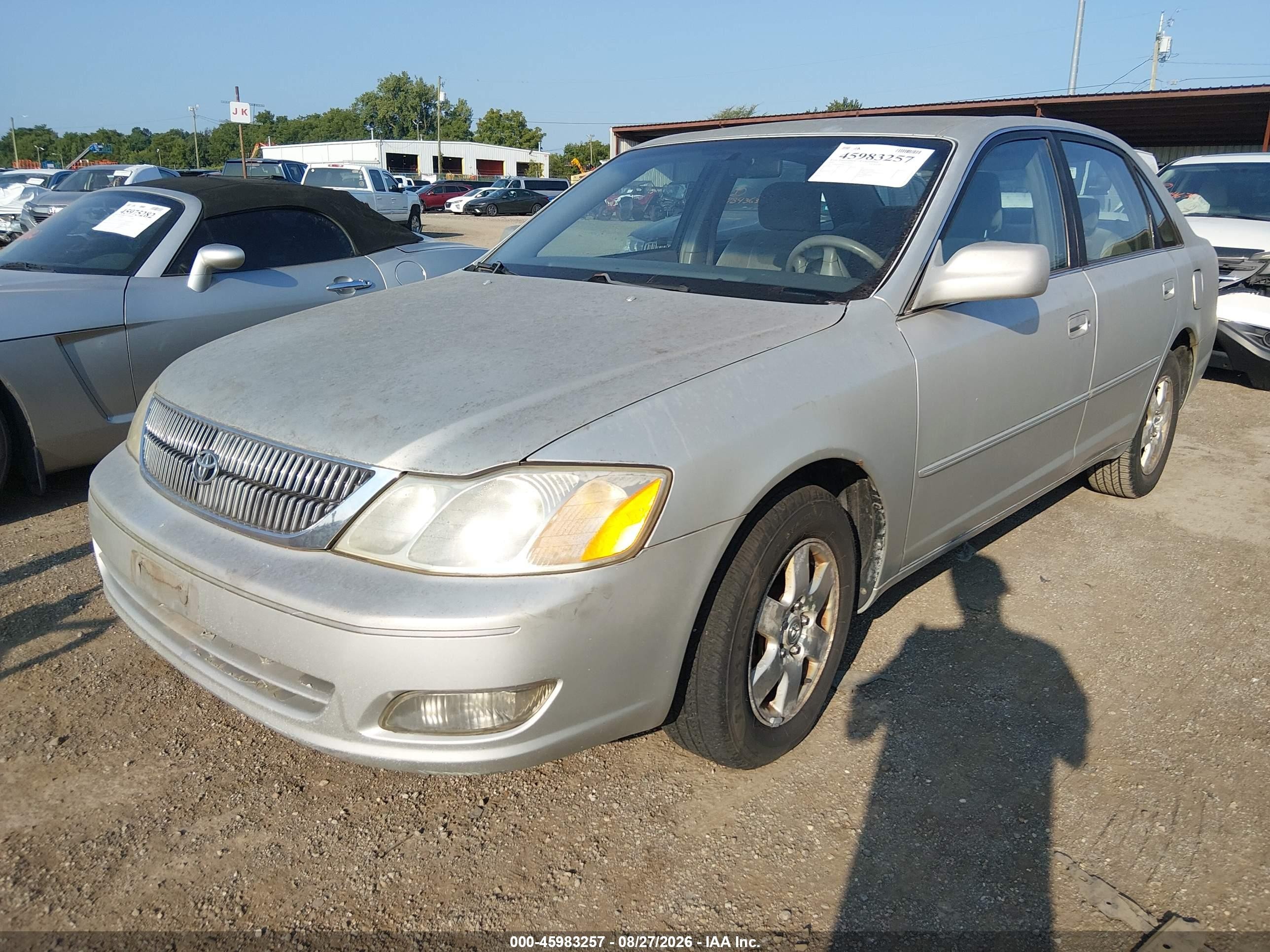 2002 Toyota Avalon Xl Silver vin: 4T1BF28B52U212733
