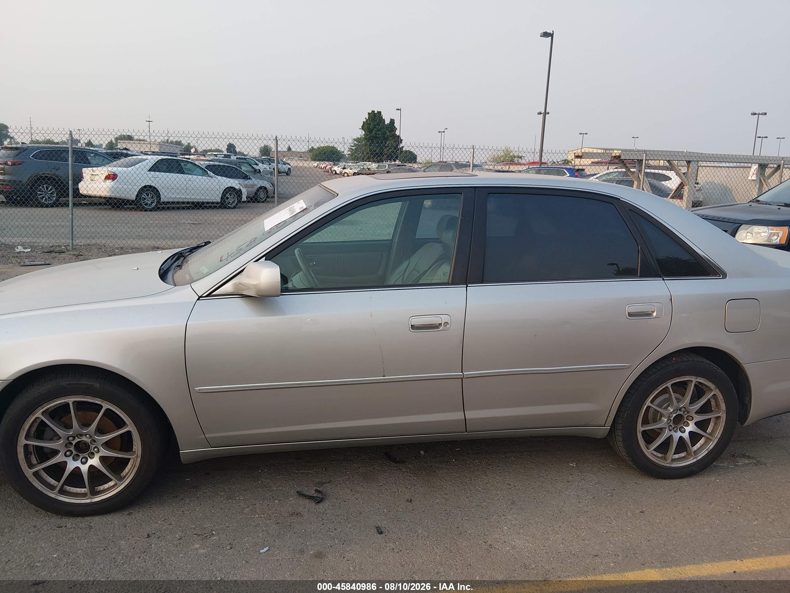 2002 Toyota Avalon Xls Silver vin: 4T1BF28B52U232447