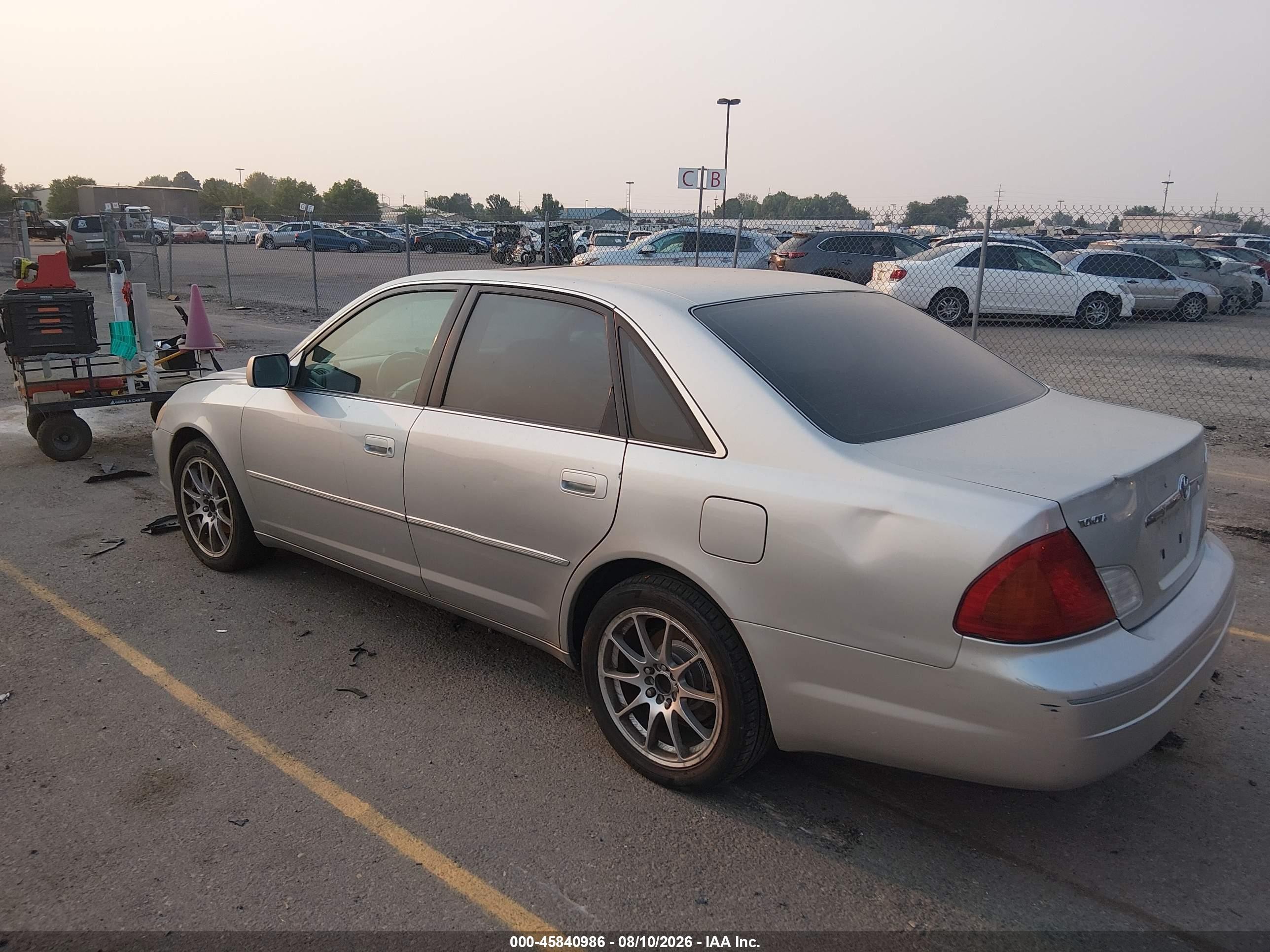 2002 Toyota Avalon Xls Silver vin: 4T1BF28B52U232447