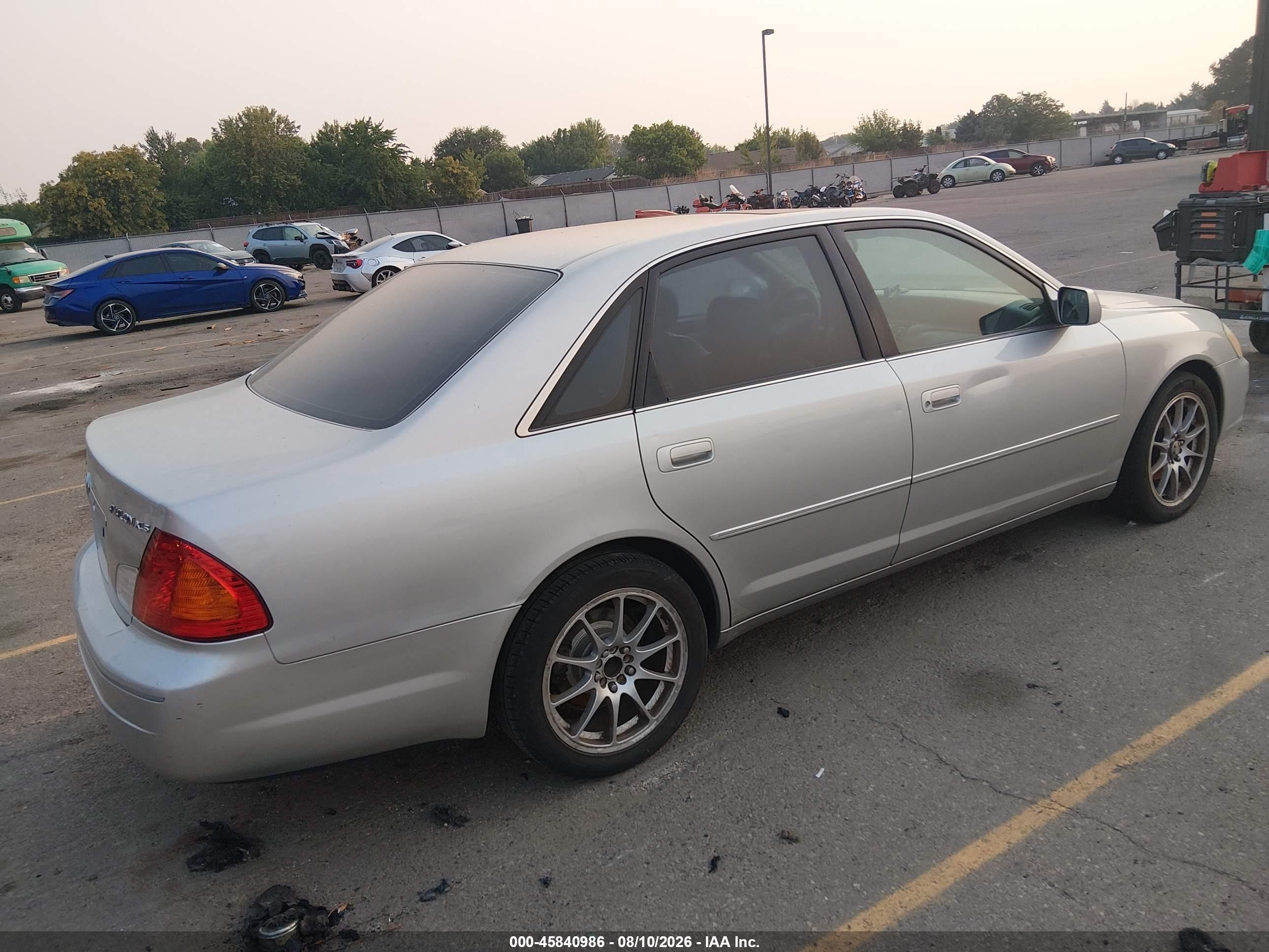 2002 Toyota Avalon Xls Silver vin: 4T1BF28B52U232447