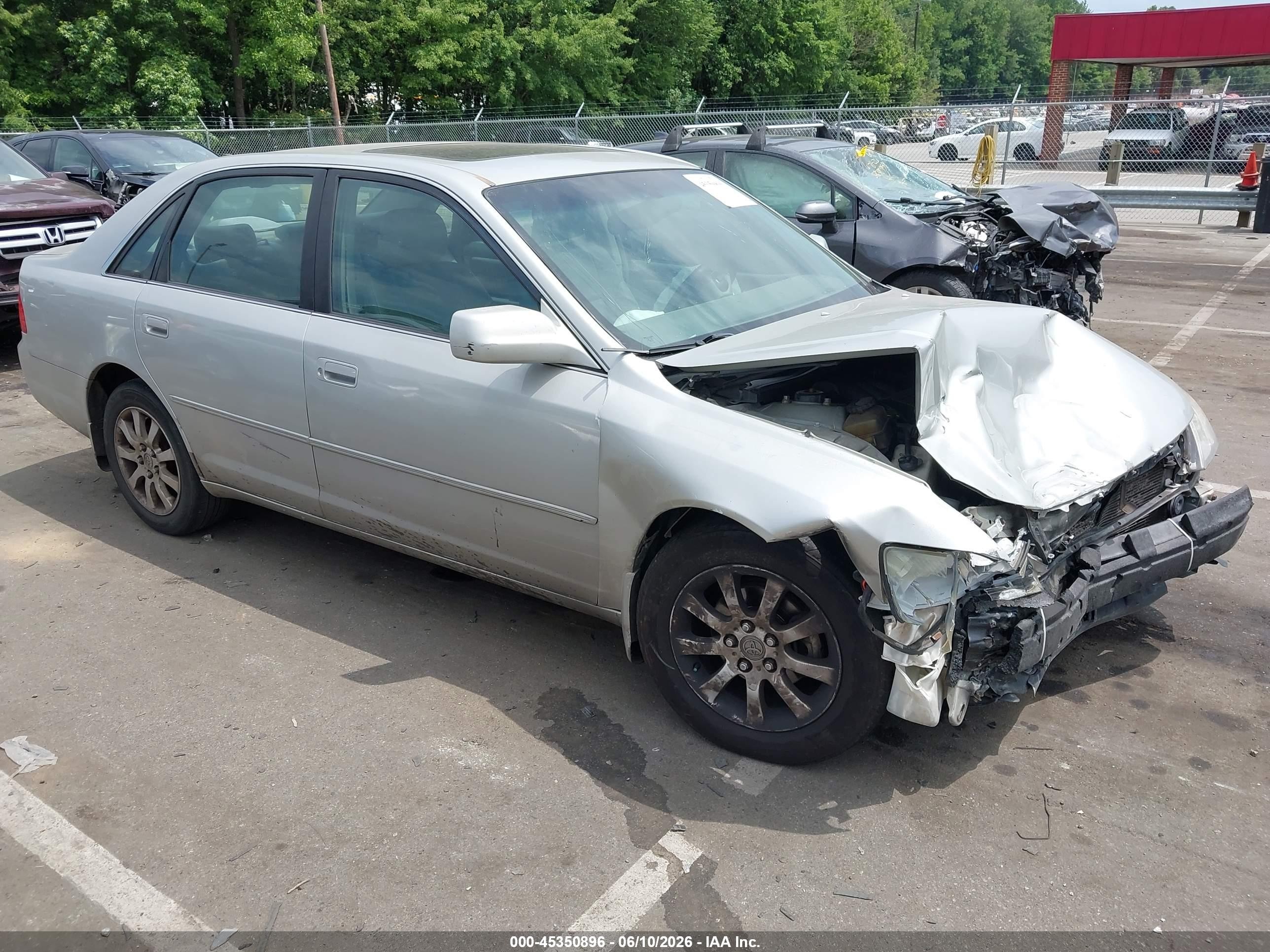 2002 Toyota Avalon Xls Silver vin: 4T1BF28B52U243884
