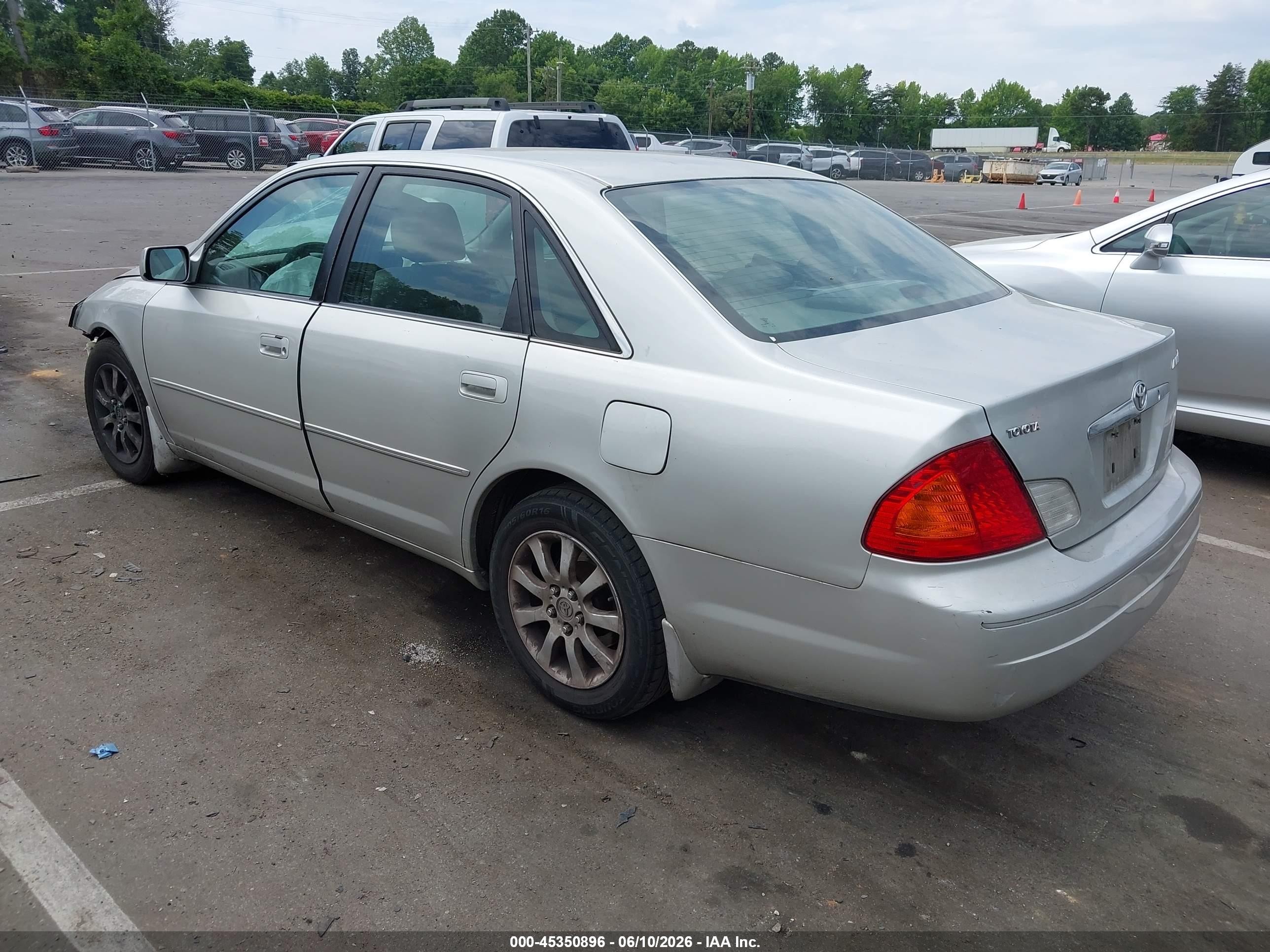 2002 Toyota Avalon Xls Silver vin: 4T1BF28B52U243884
