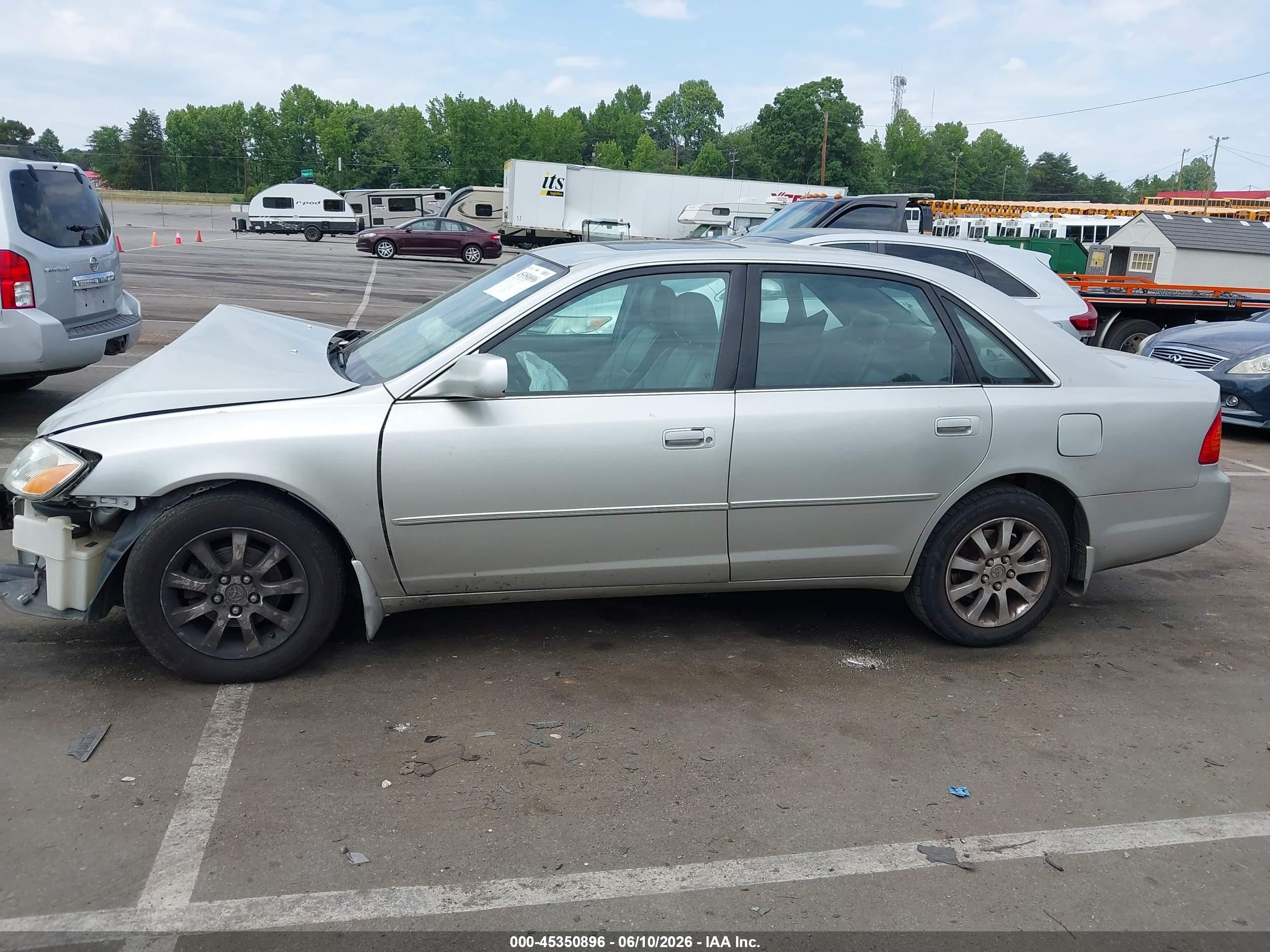 2002 Toyota Avalon Xls Silver vin: 4T1BF28B52U243884
