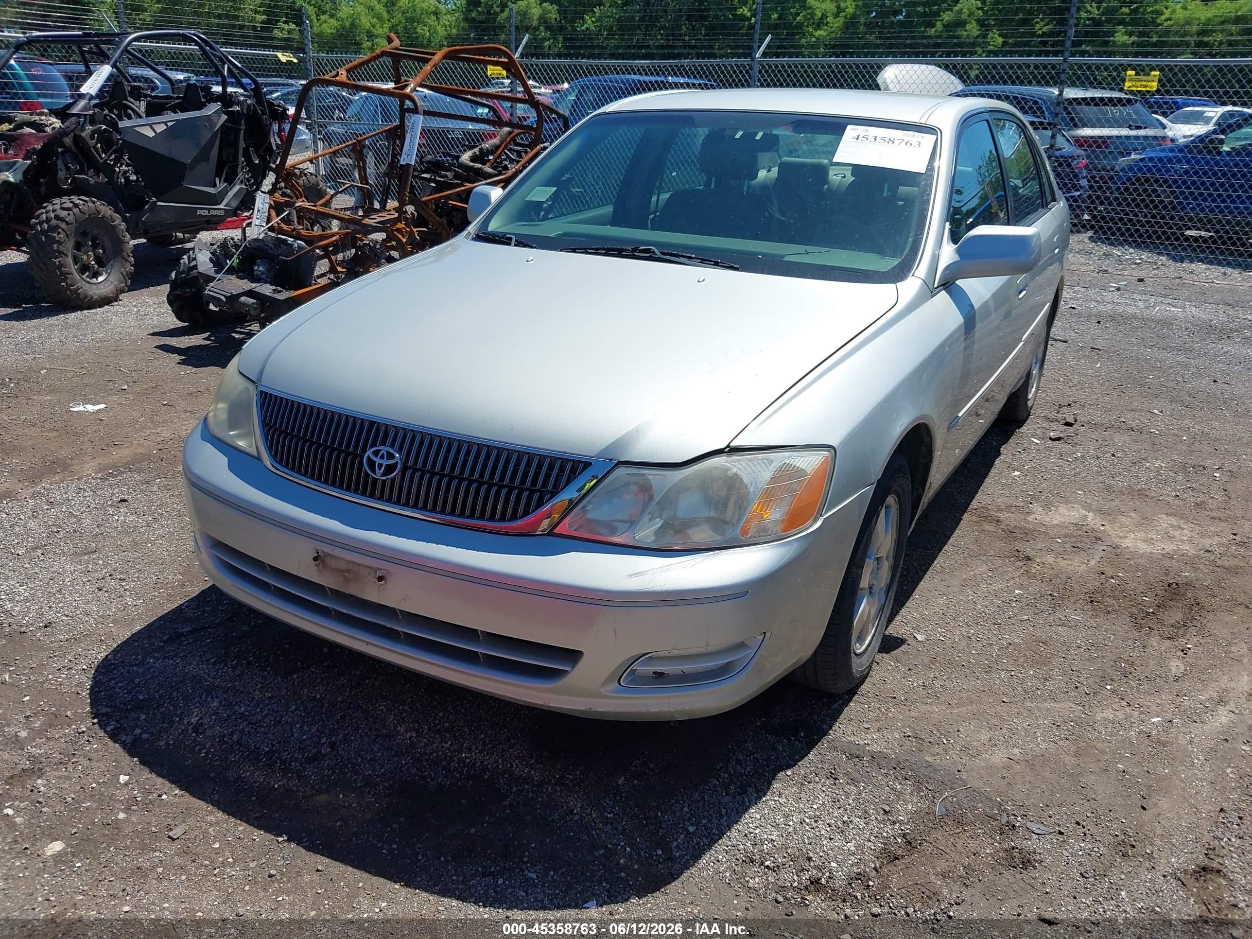 2002 Toyota Avalon Xl Silver vin: 4T1BF28B52U256456