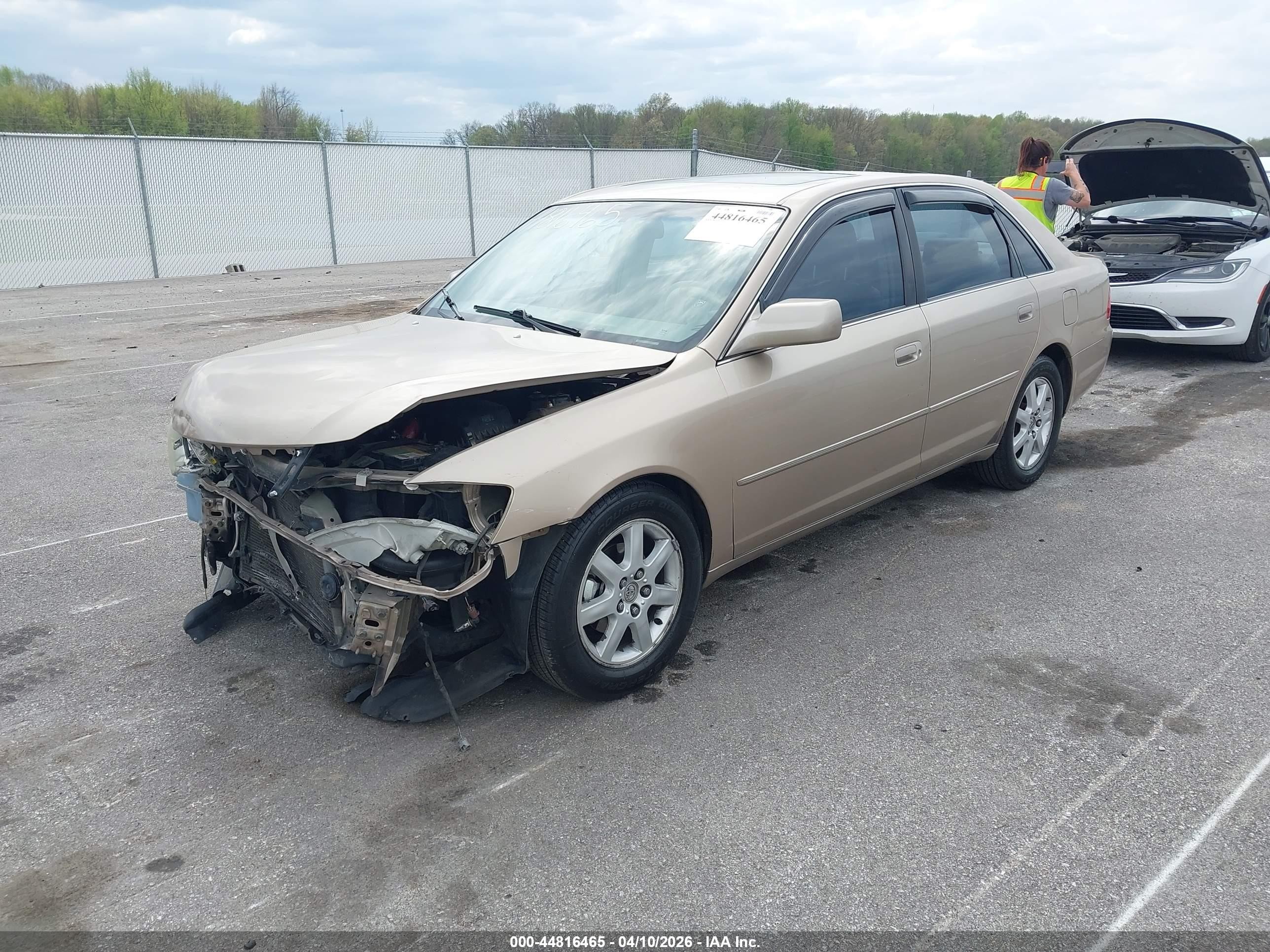2002 Toyota Avalon Xls Gold vin: 4T1BF28B52U258370