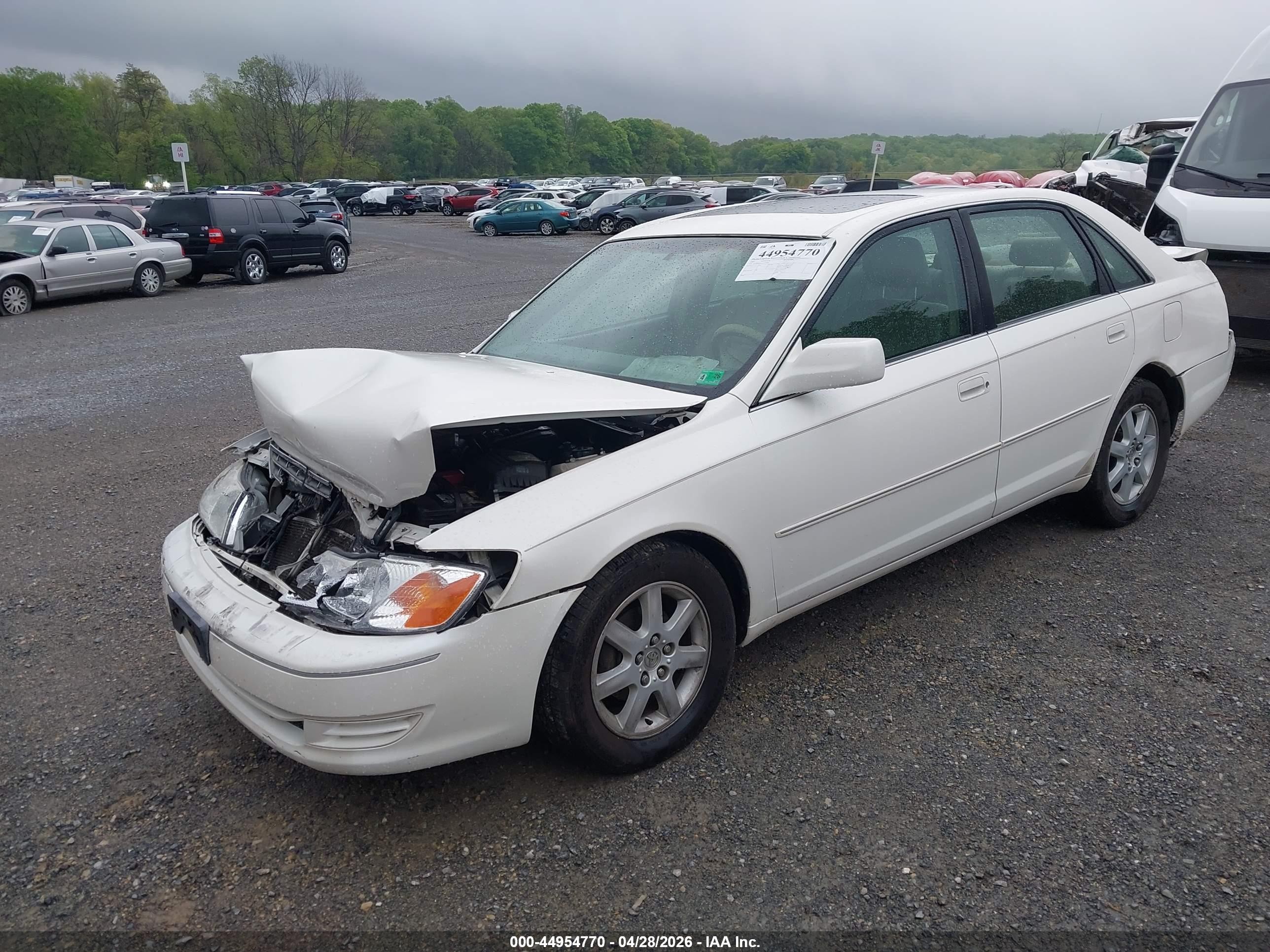 2003 Toyota Avalon Xl/xls Белый vin: 4T1BF28B53U273498