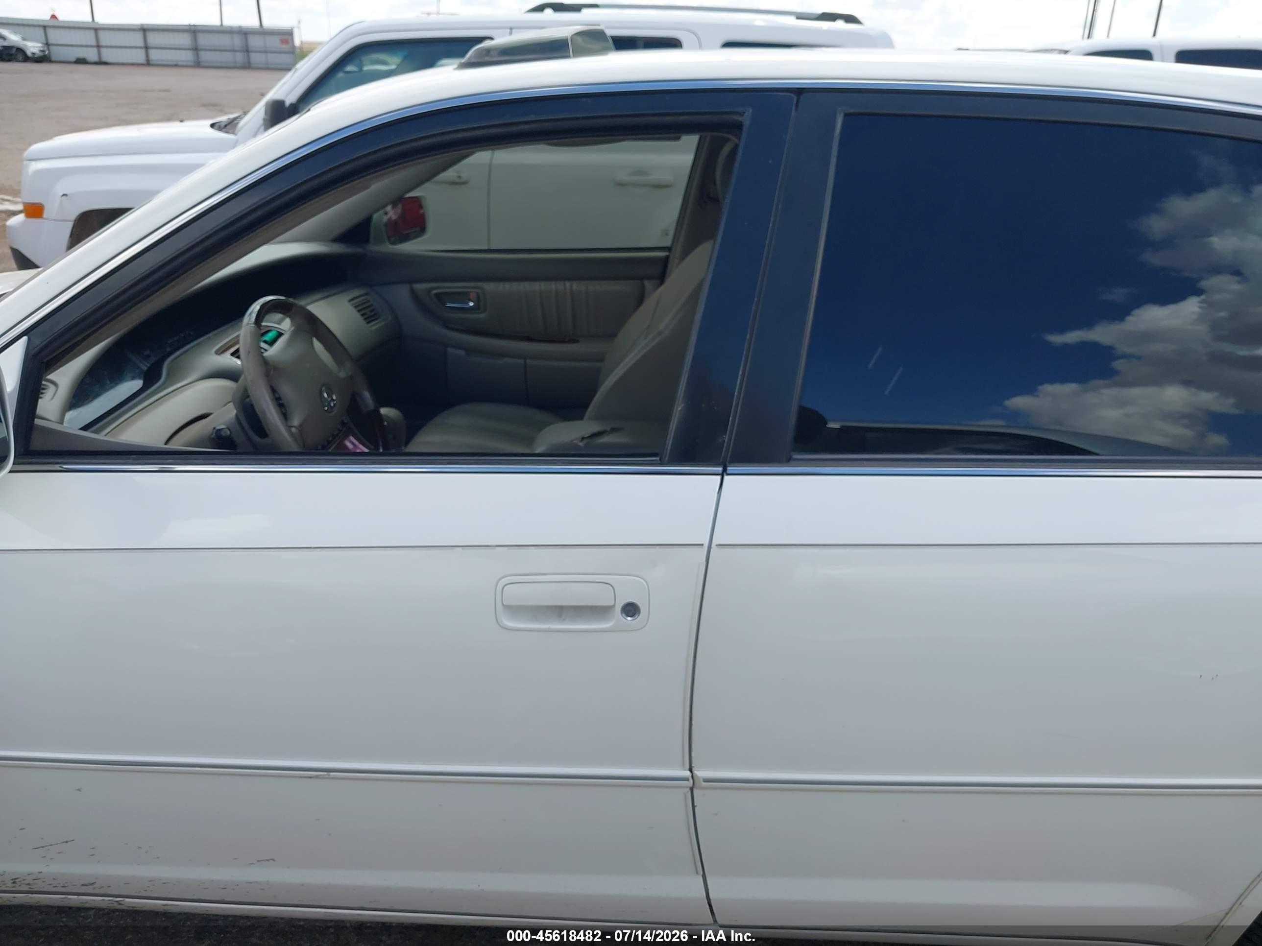 2003 Toyota Avalon Xls White vin: 4T1BF28B53U279379