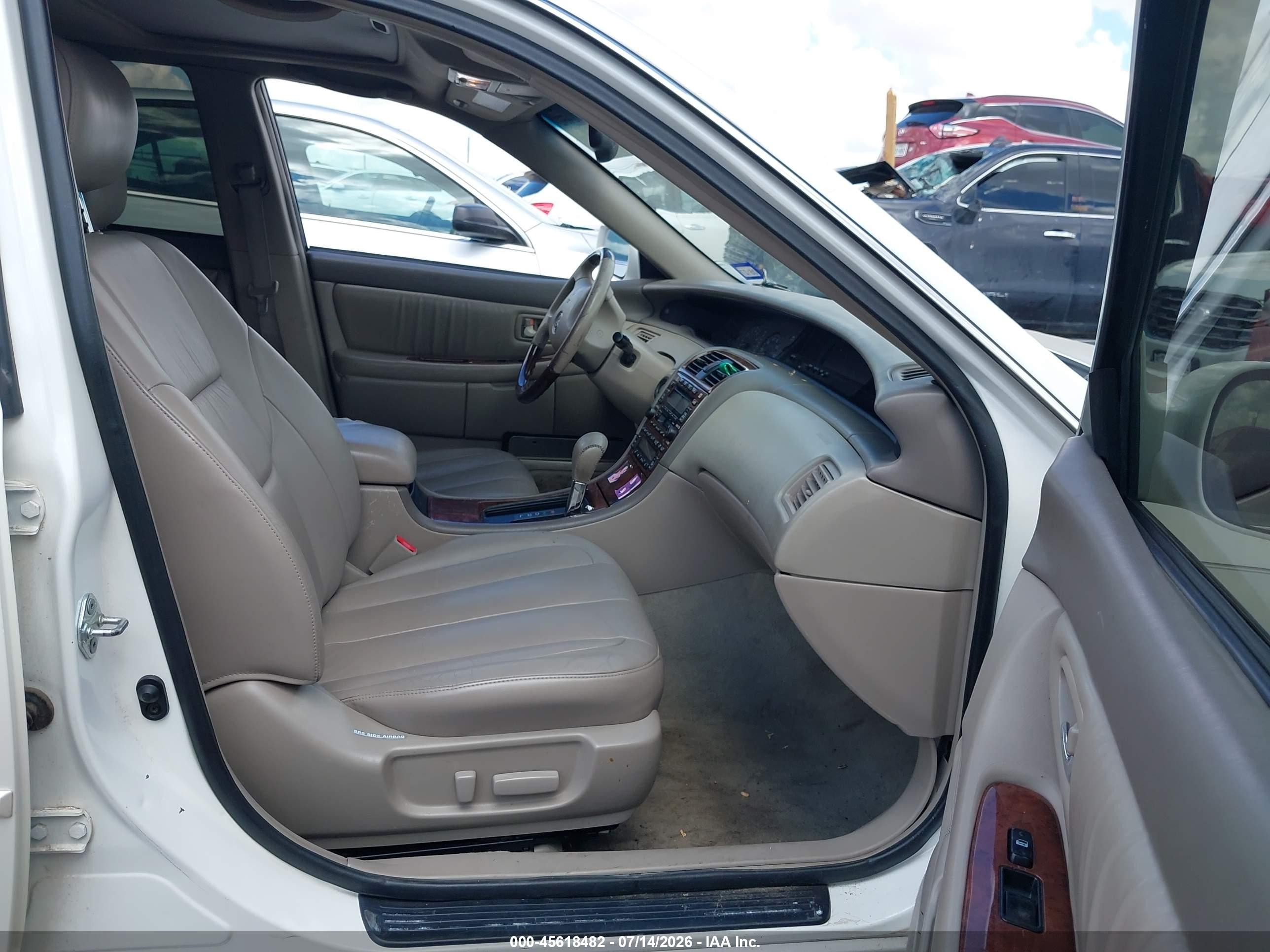 2003 Toyota Avalon Xls White vin: 4T1BF28B53U279379