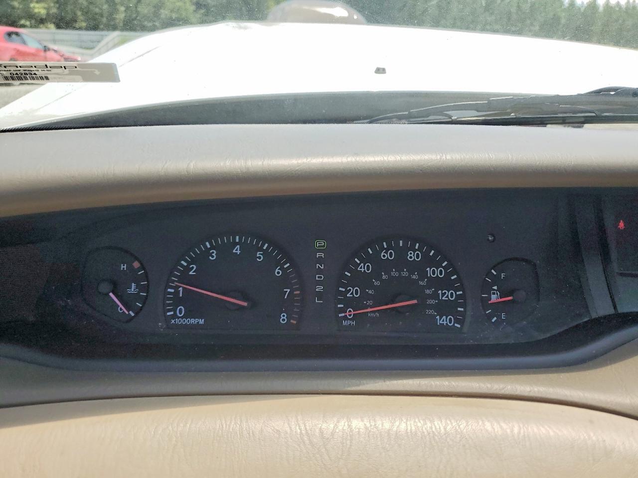 2003 Toyota Alavon Белый vin: 4T1BF28B53U310033