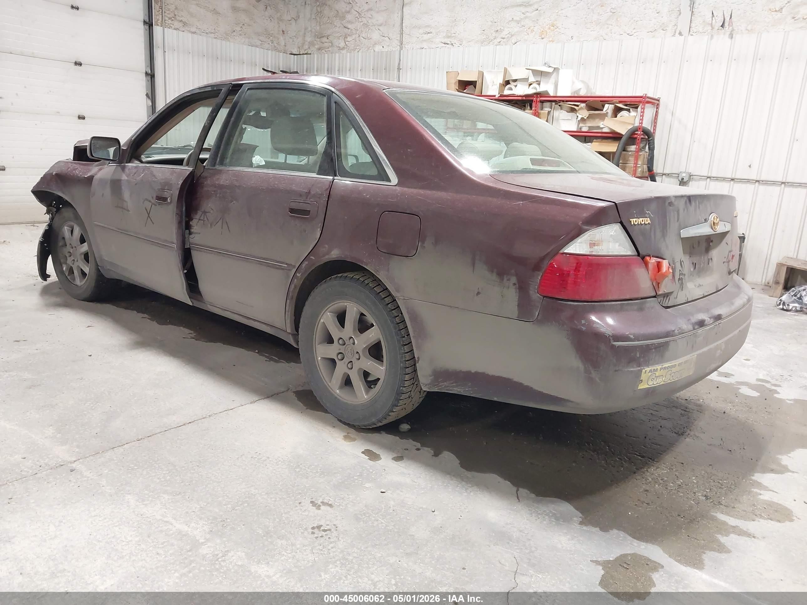 2003 Toyota Avalon Xl/xls Бордовый vin: 4T1BF28B53U320612
