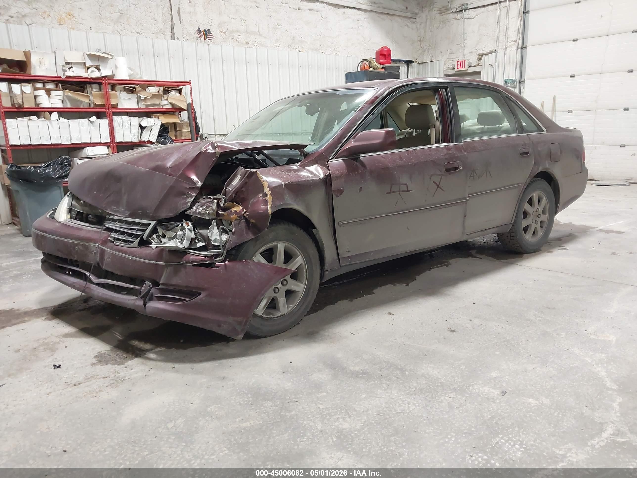 2003 Toyota Avalon Xl/xls Бордовый vin: 4T1BF28B53U320612