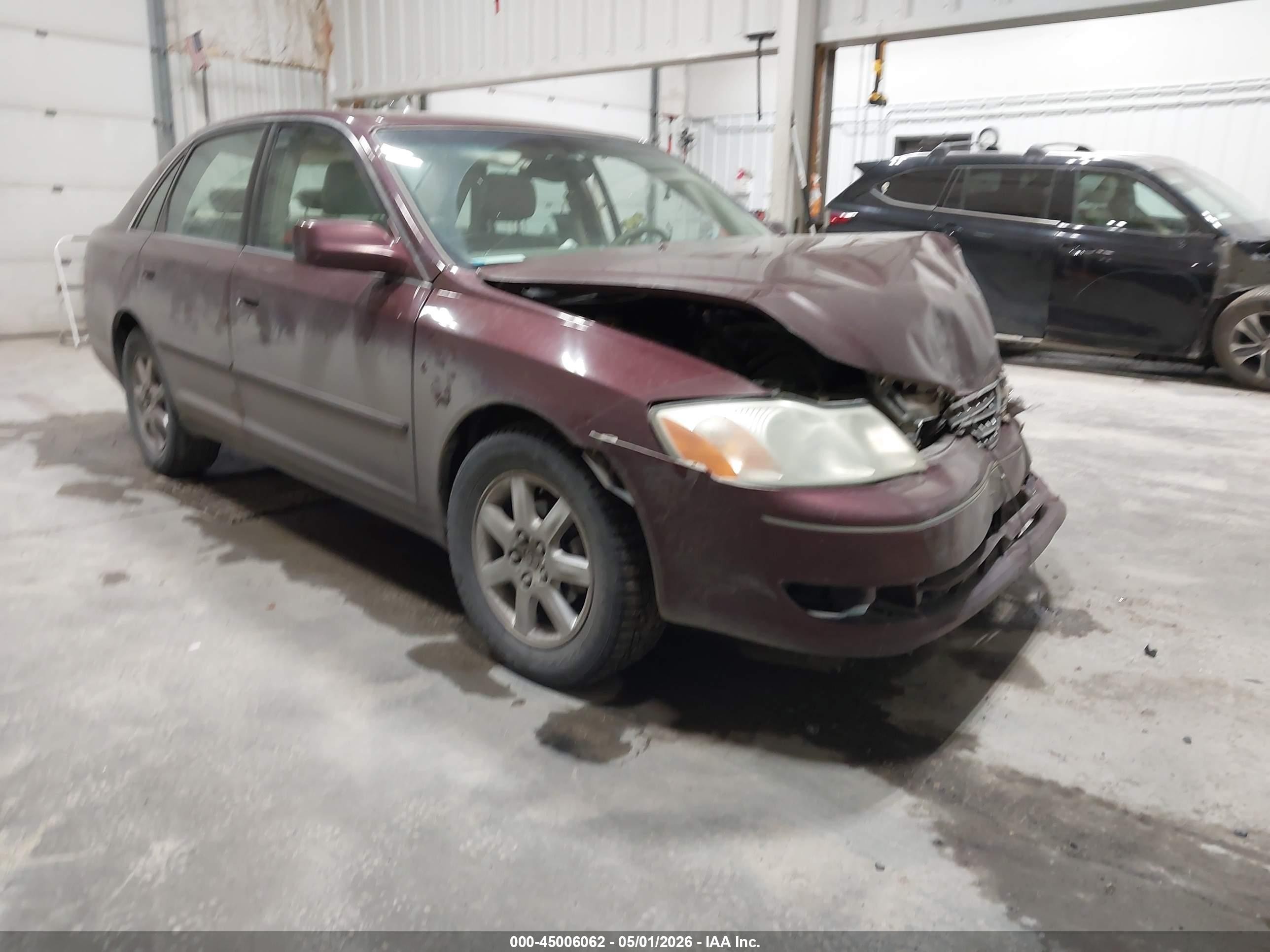 2003 Toyota Avalon Xl/xls Бордовый vin: 4T1BF28B53U320612