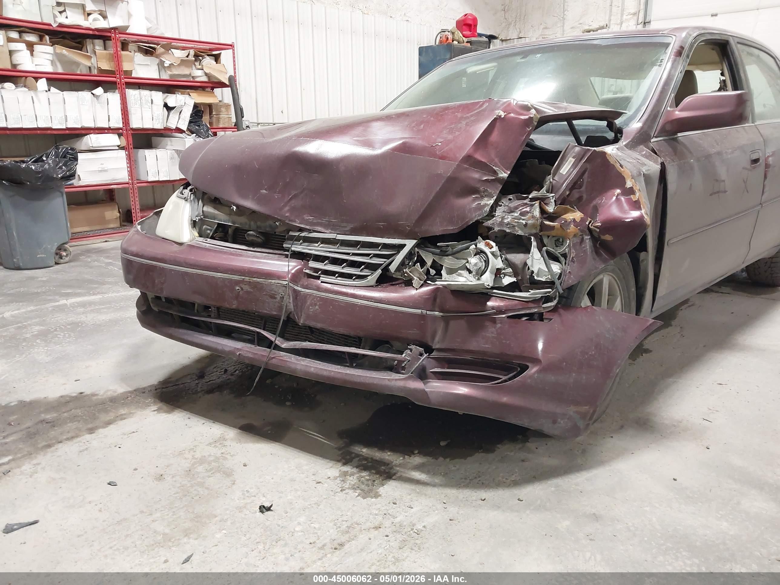 2003 Toyota Avalon Xl/xls Бордовый vin: 4T1BF28B53U320612