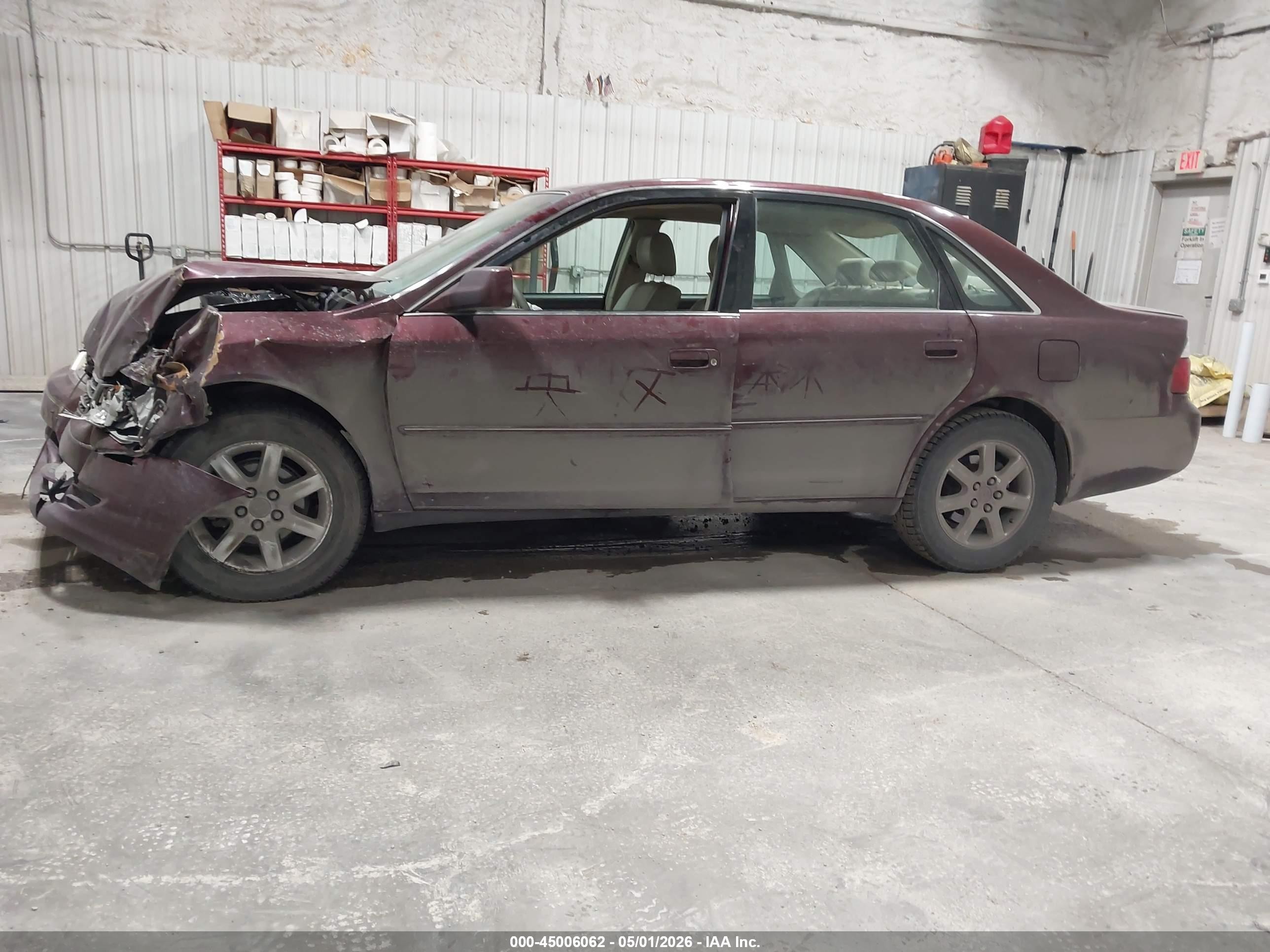 2003 Toyota Avalon Xl/xls Бордовый vin: 4T1BF28B53U320612