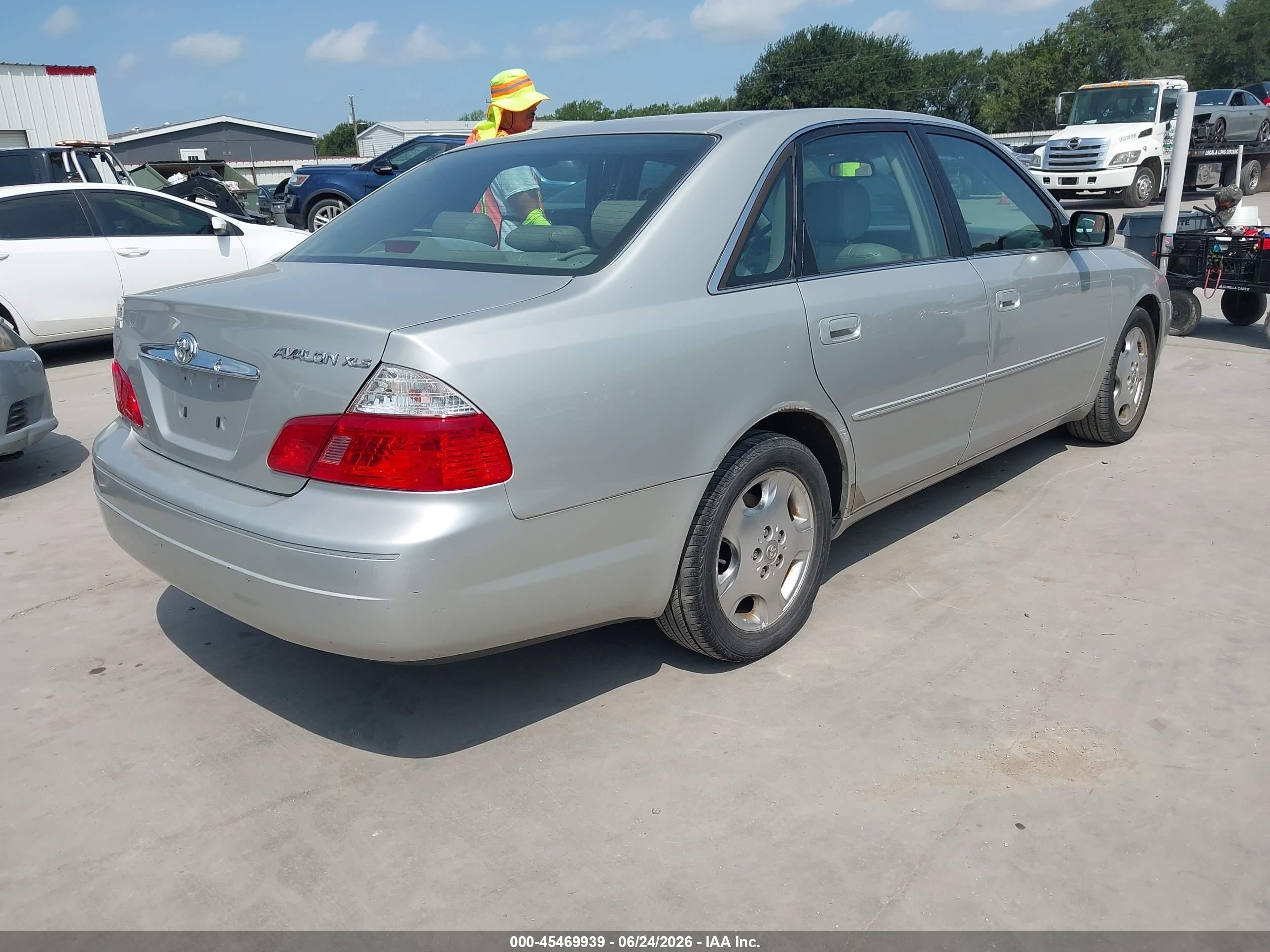2003 Toyota Avalon Xls Silver vin: 4T1BF28B53U325793