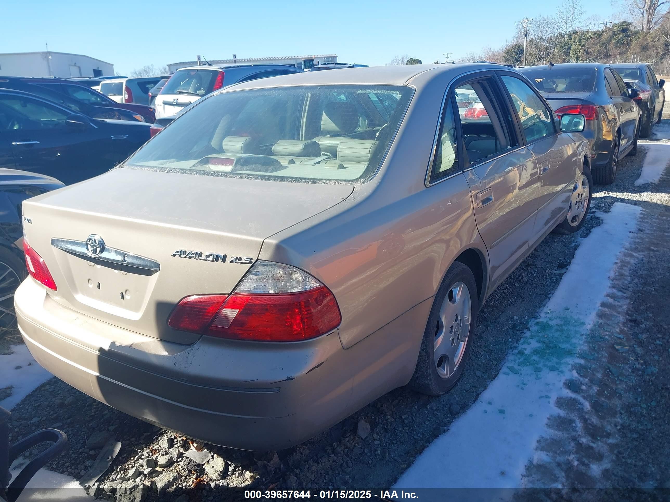 2003 Toyota Avalon Xls Золотой vin: 4T1BF28B53U336034