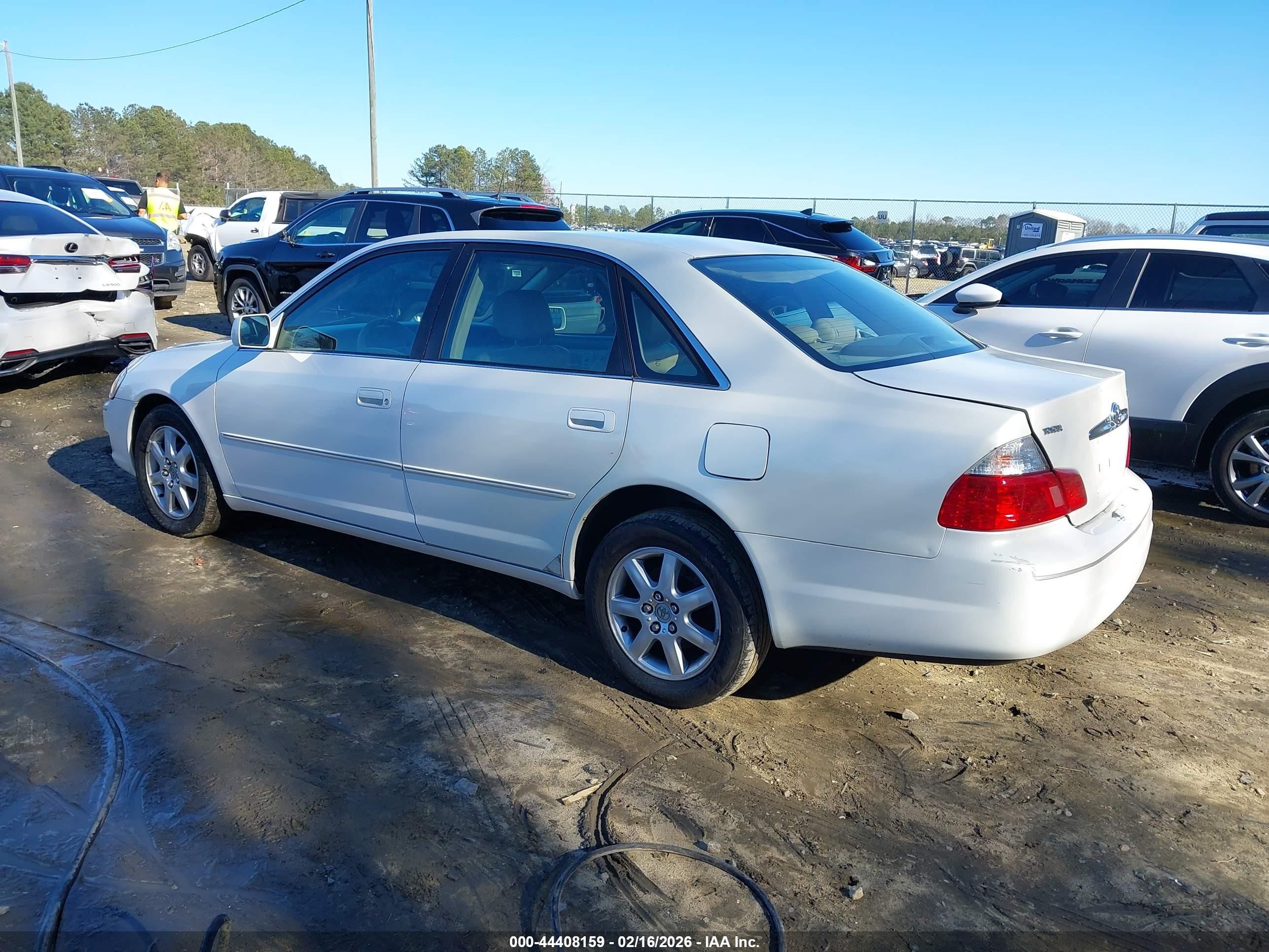 2004 Toyota Avalon Xl White vin: 4T1BF28B54U340196
