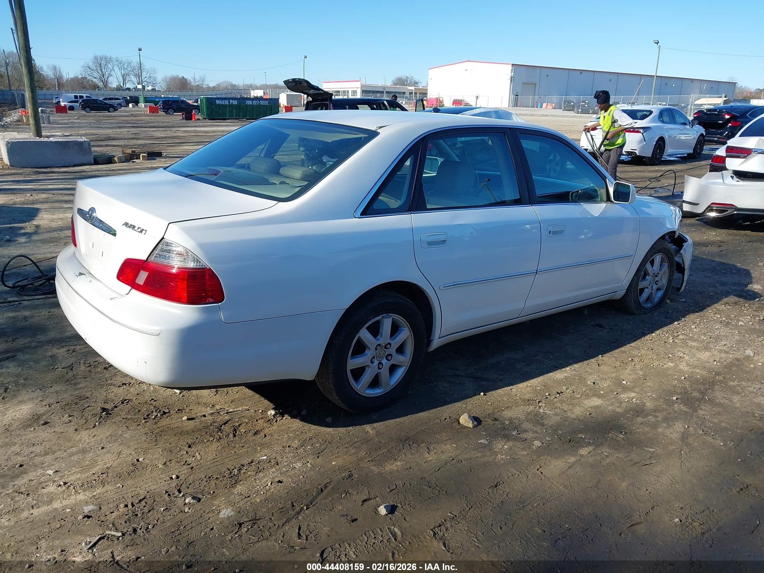 2004 Toyota Avalon Xl White vin: 4T1BF28B54U340196