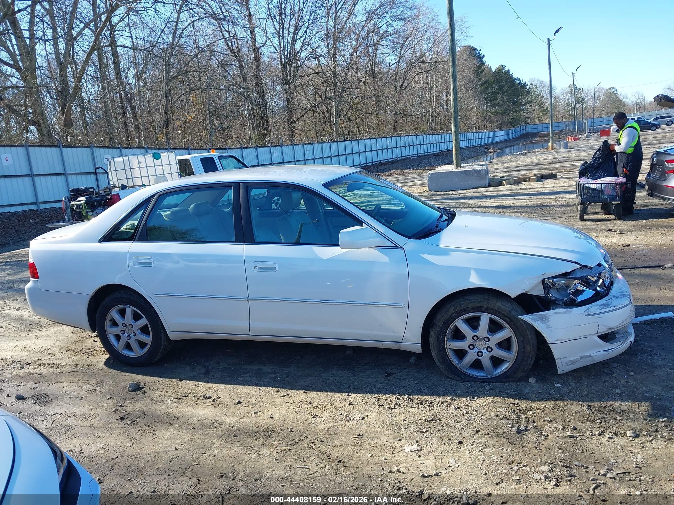 2004 Toyota Avalon Xl White vin: 4T1BF28B54U340196