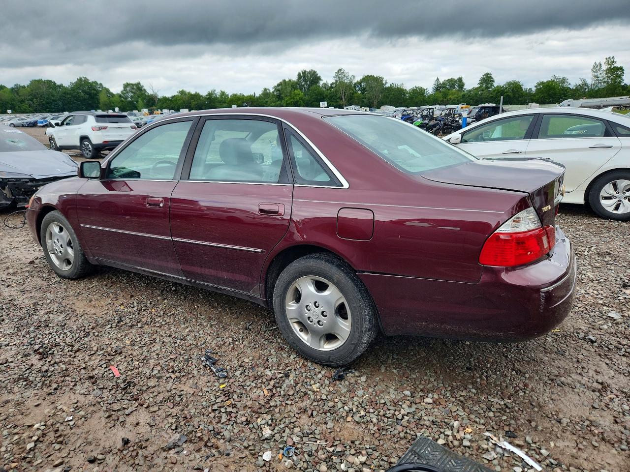 2004 Toyota Avalon Xls Темно-бордовый vin: 4T1BF28B54U363154