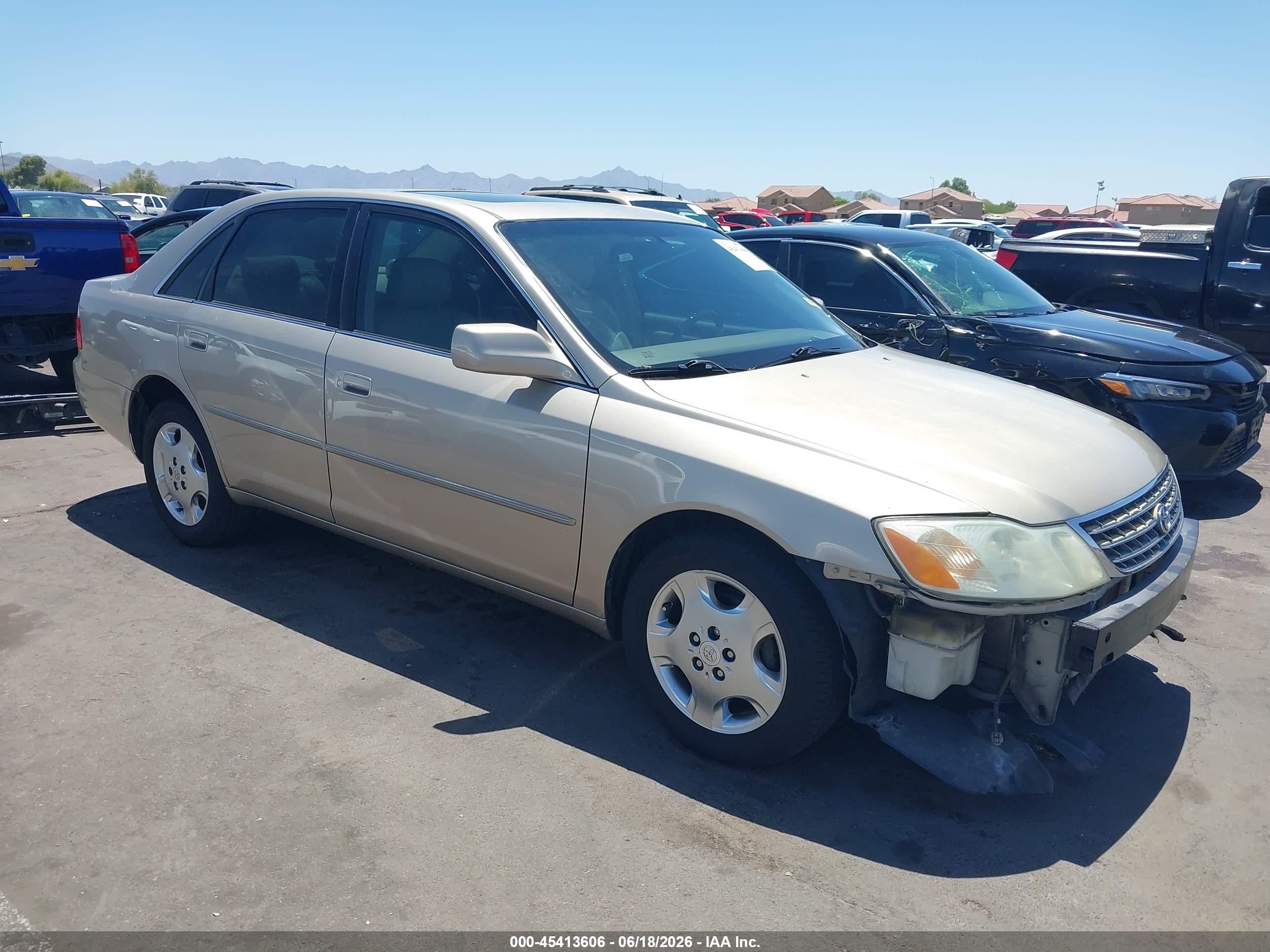 2004 Toyota Avalon Xls Gold vin: 4T1BF28B54U388717