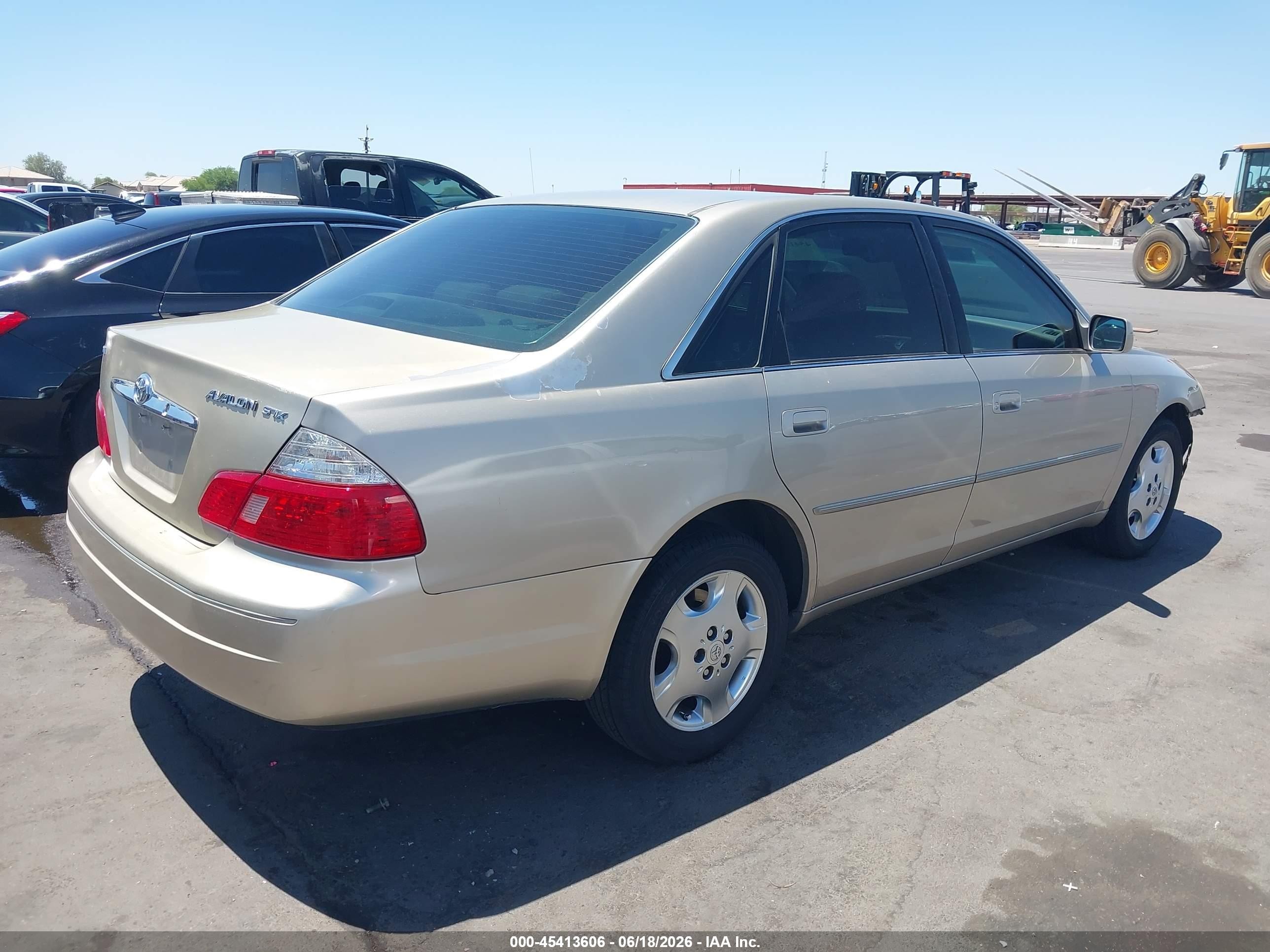 2004 Toyota Avalon Xls Gold vin: 4T1BF28B54U388717