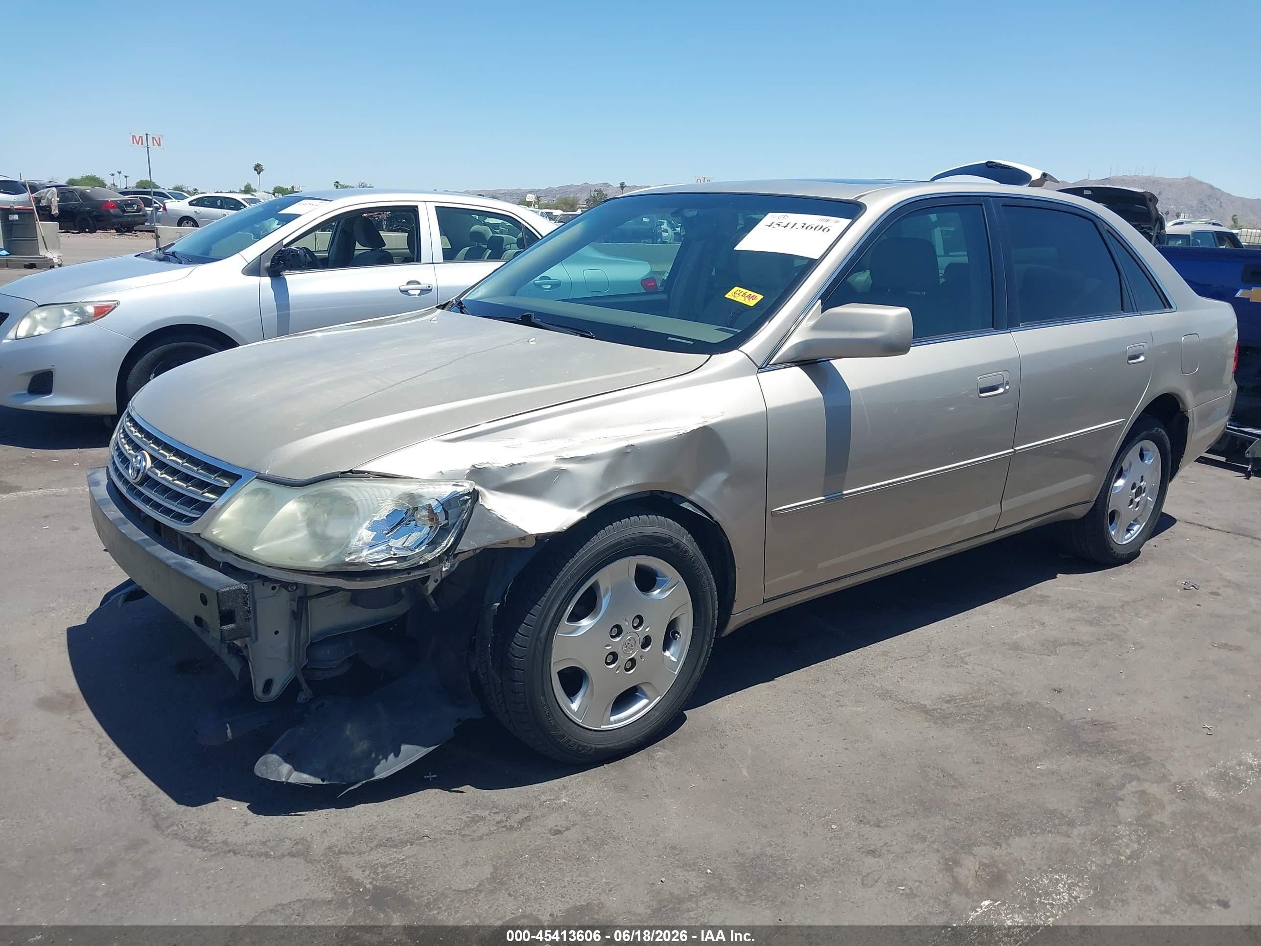 2004 Toyota Avalon Xls Gold vin: 4T1BF28B54U388717