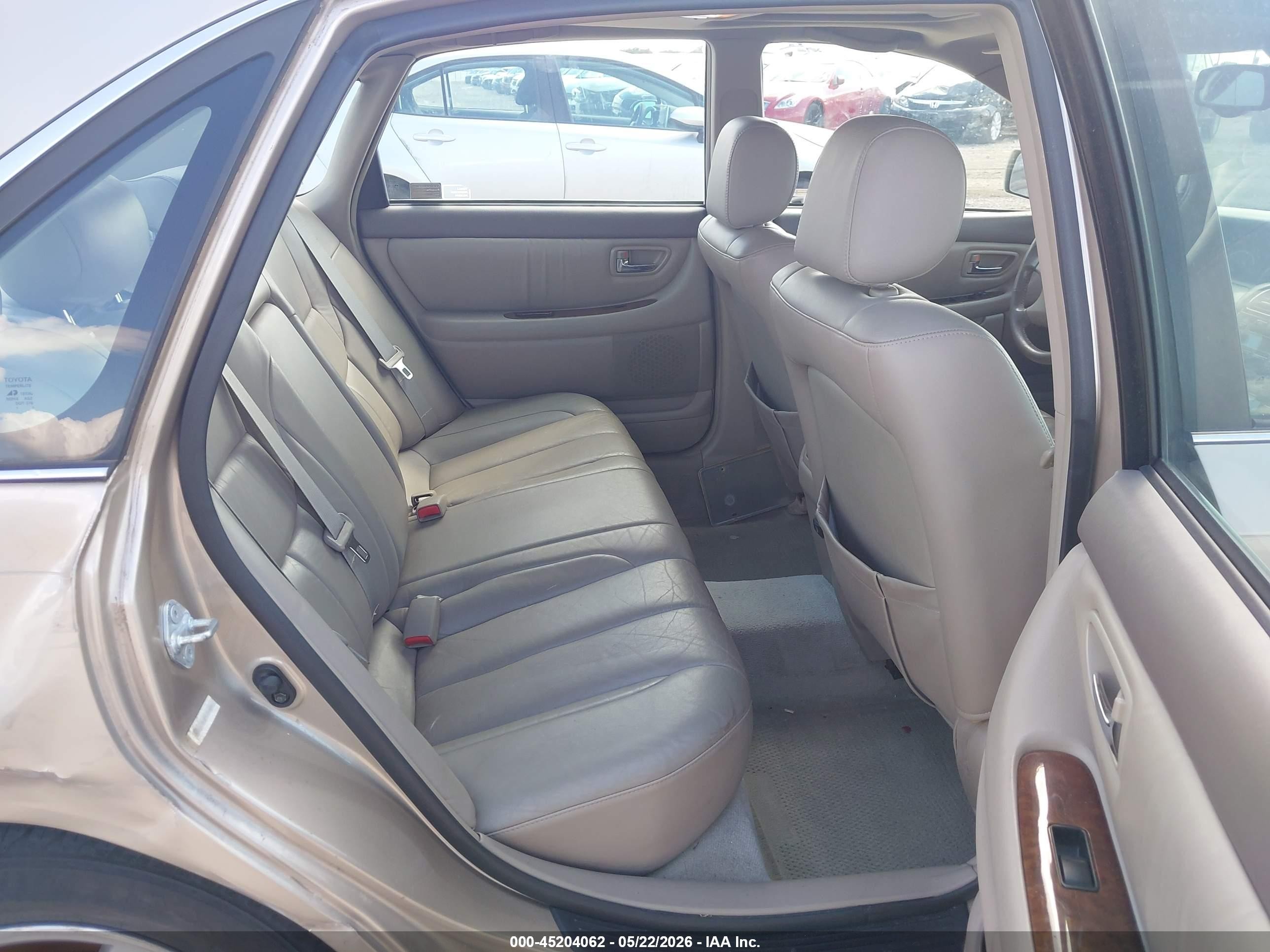 2000 Toyota Avalon Xls Золотой vin: 4T1BF28B5YU048702