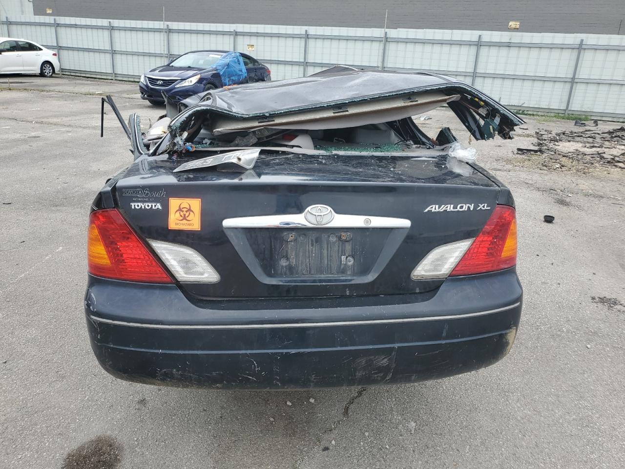 2001 Toyota Avalon Xl Black vin: 4T1BF28B61U115331