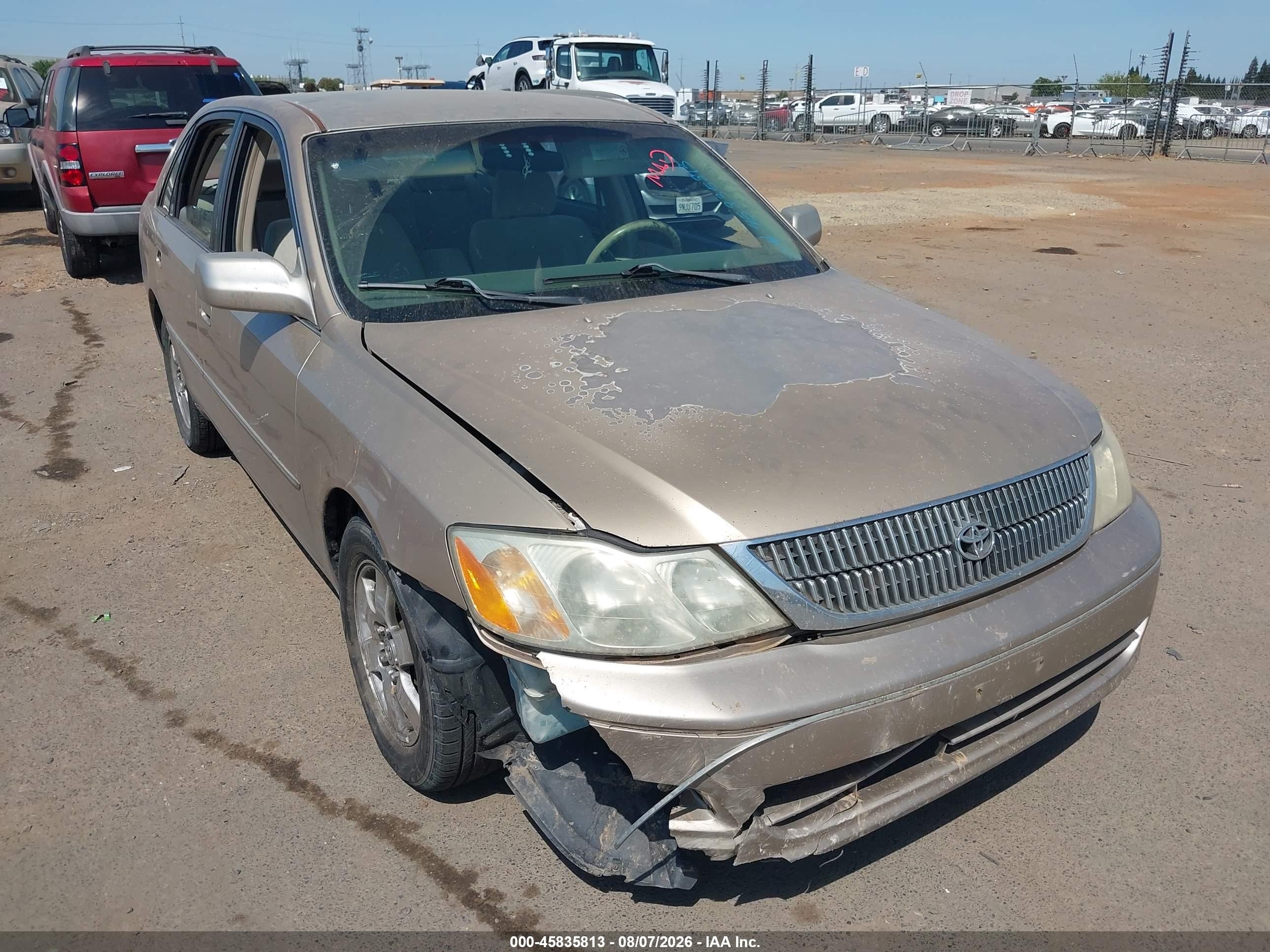 2001 Toyota Avalon Xl Gold vin: 4T1BF28B61U124286